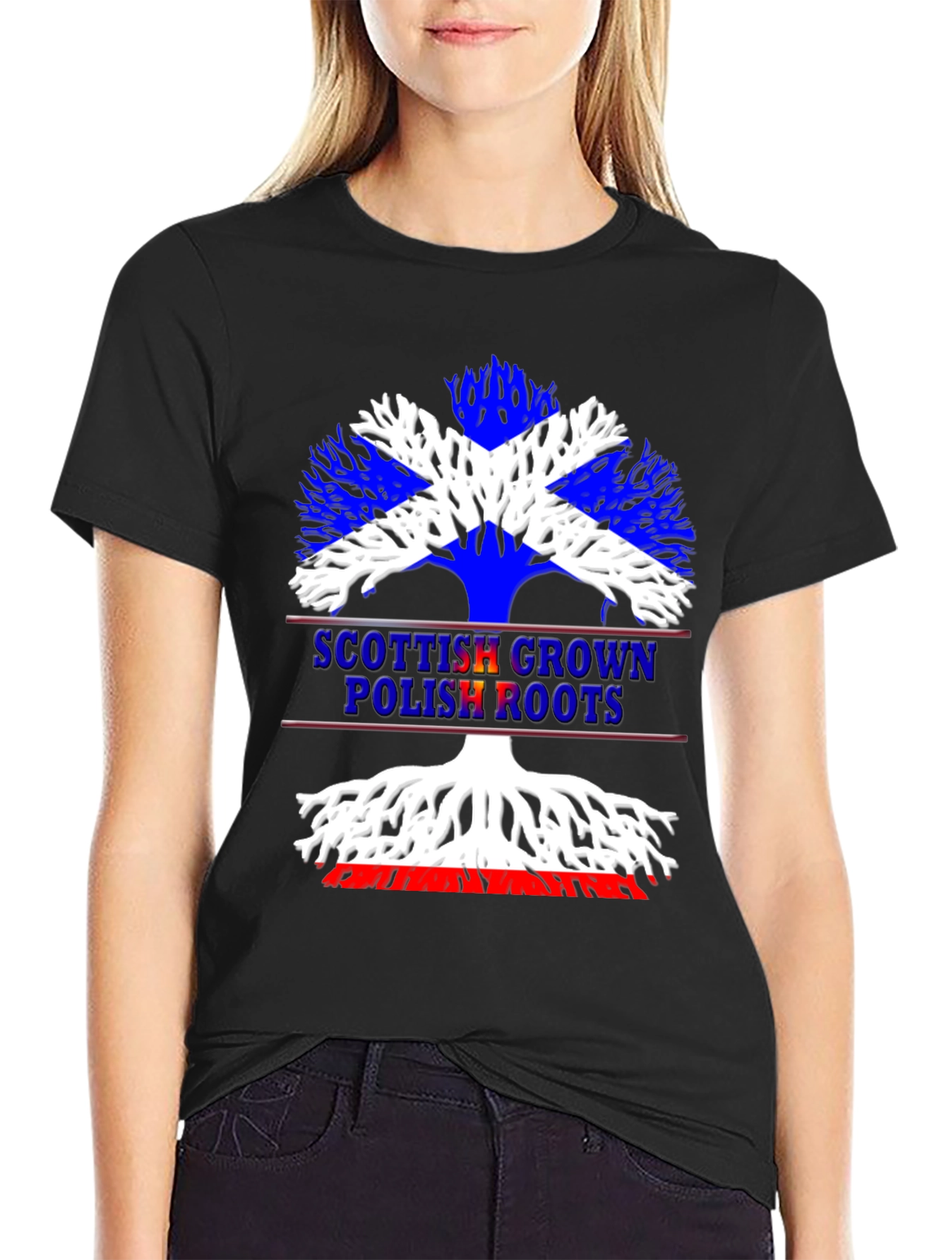 Scottish Grown Polish Roots T-Shirt