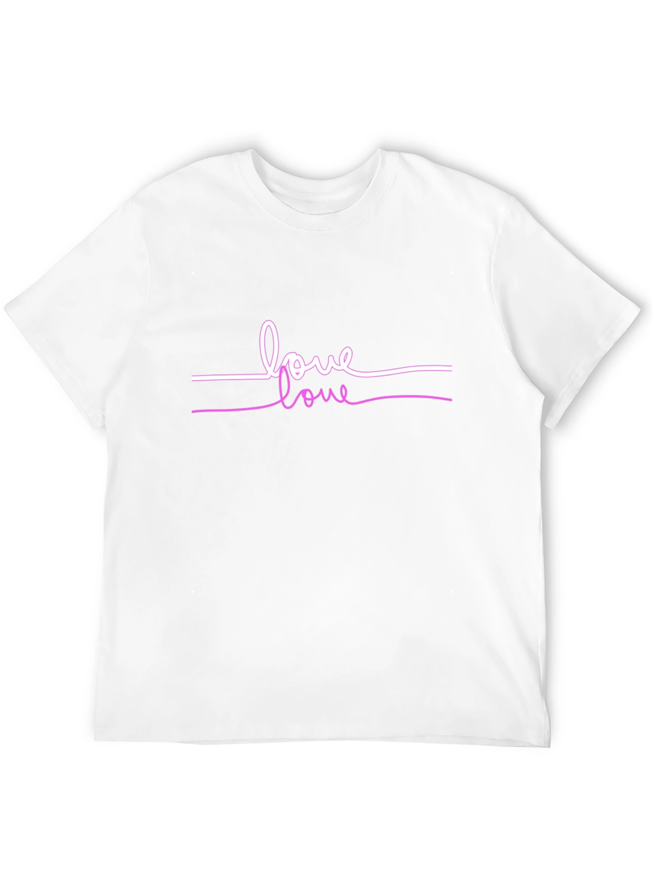 Love Graphic Tee - Stylish Black Cotton T-Shirt