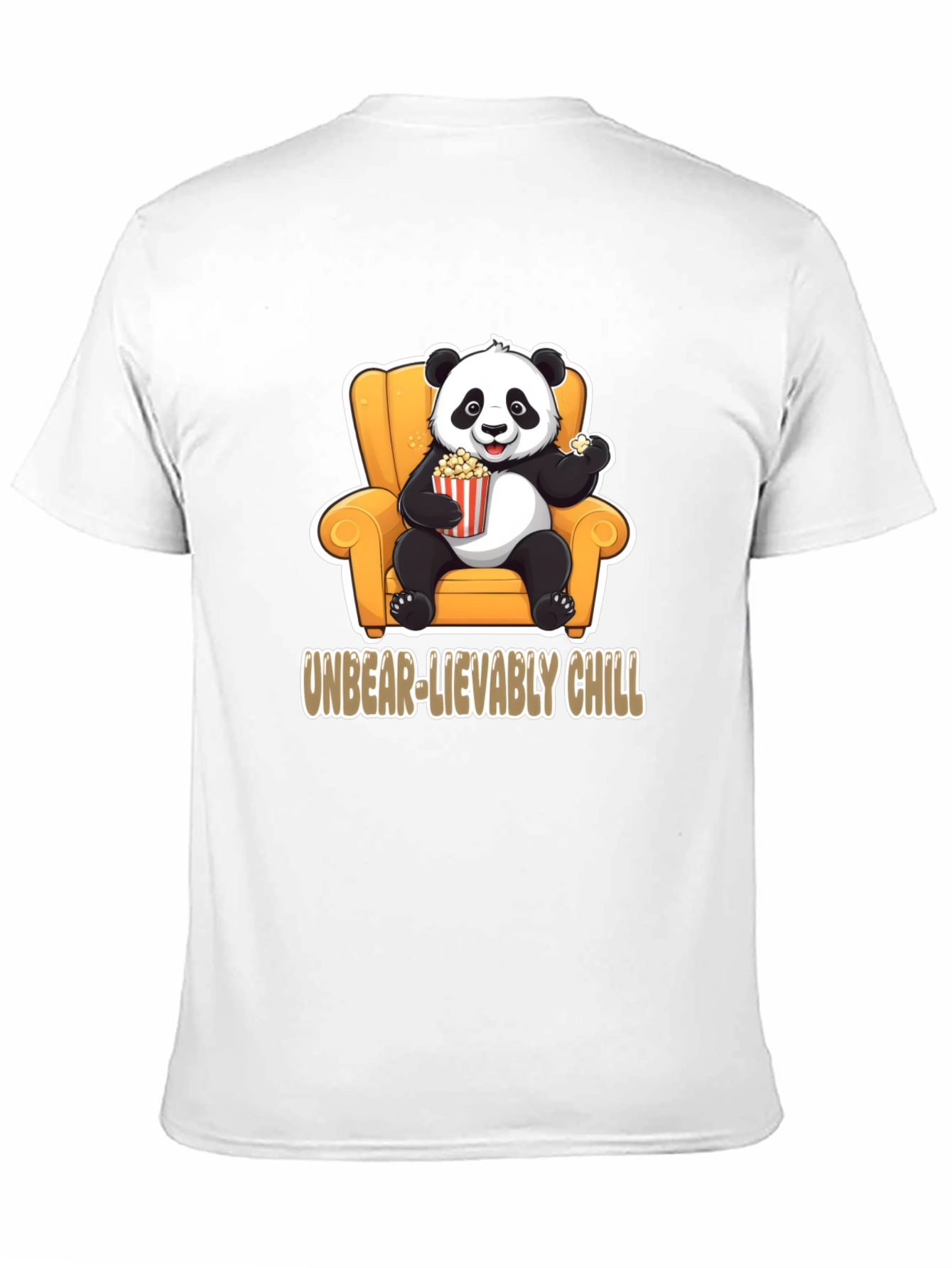 Unbear-lievably Chill Panda Graphic Tee