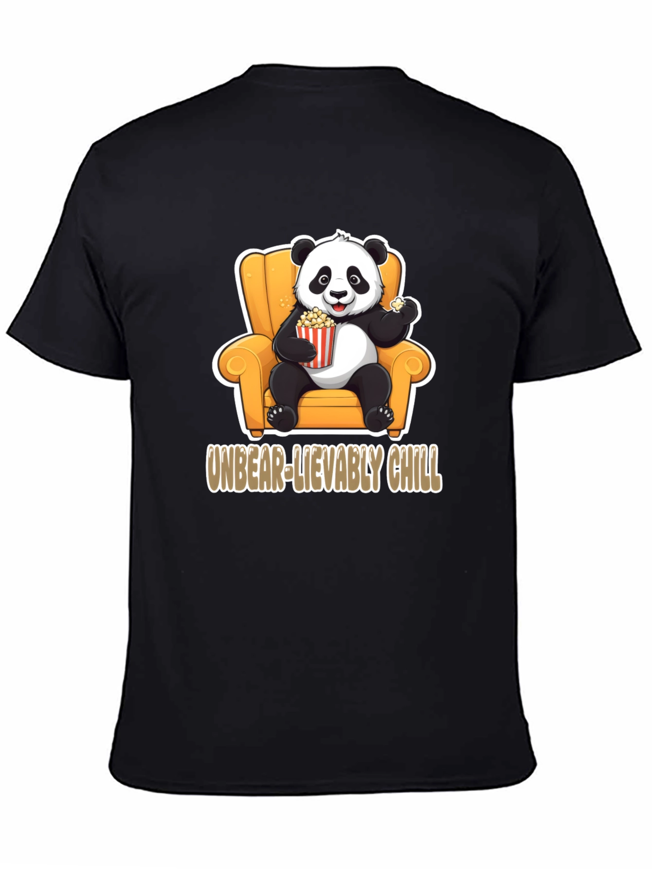 Unbear-lievably Chill Panda Graphic Tee