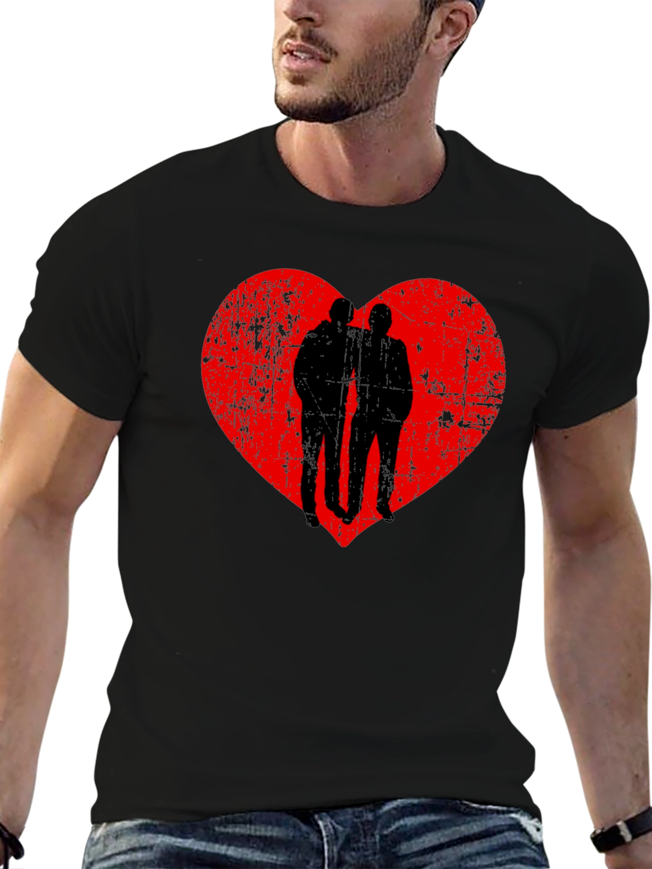 Heart Silhouette Tee