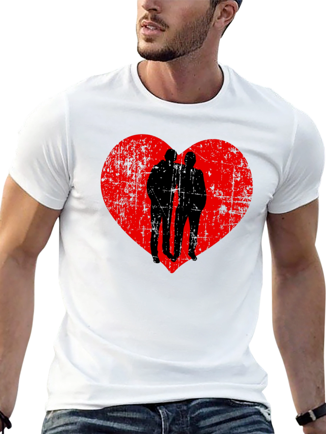 Heart Silhouette Tee