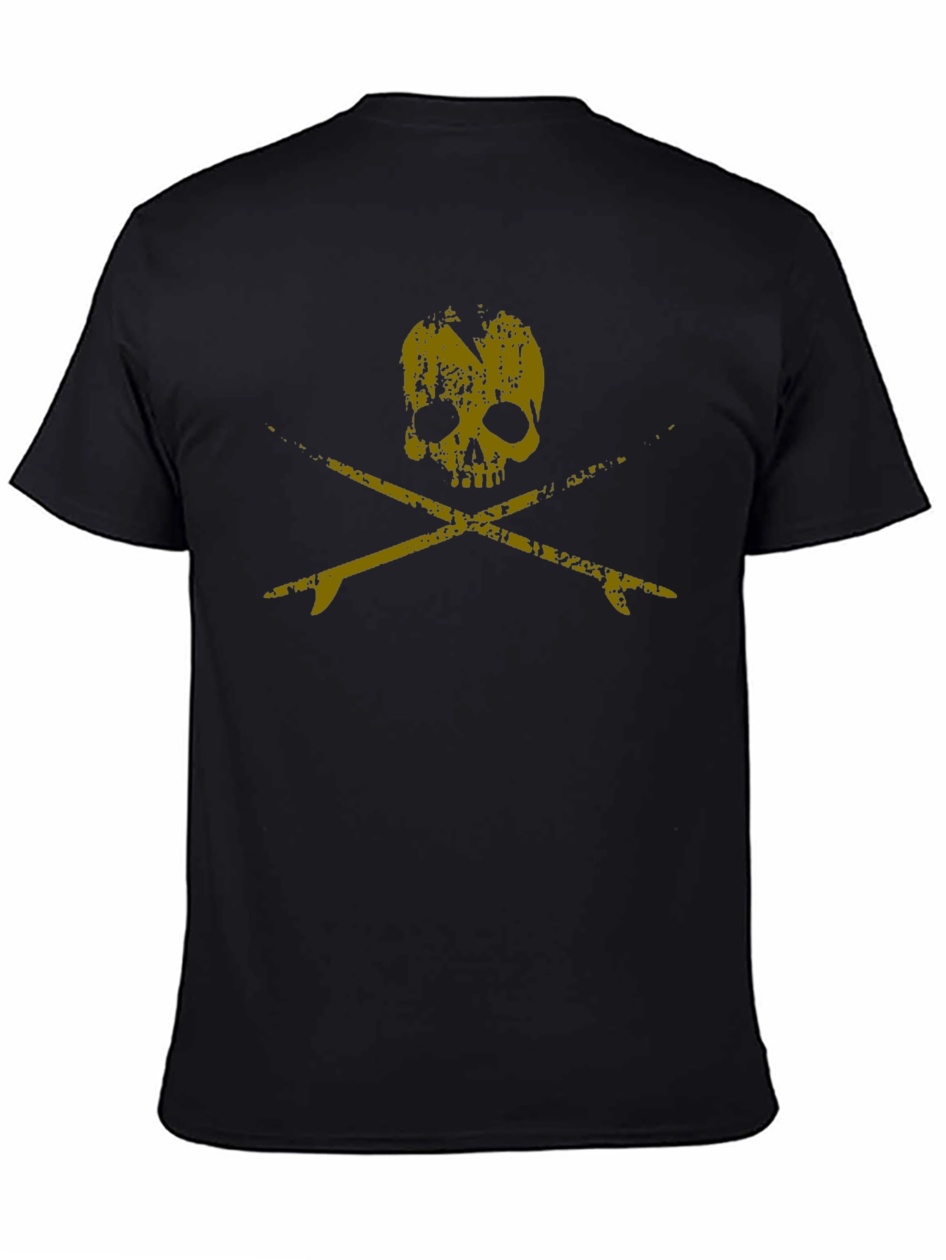 Skull Surfboard Graphic T-Shirt