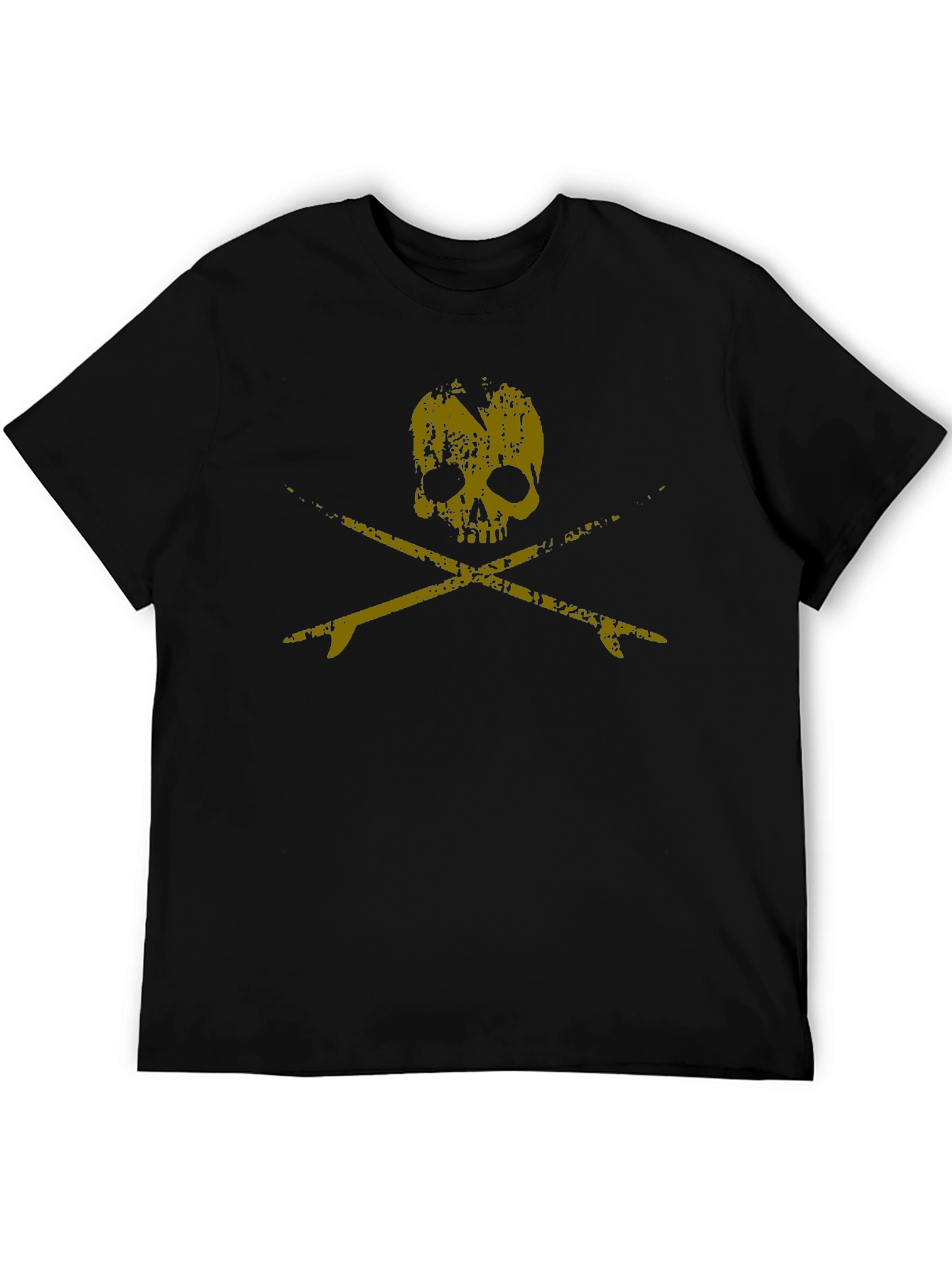 Skull Surfboard Graphic T-Shirt