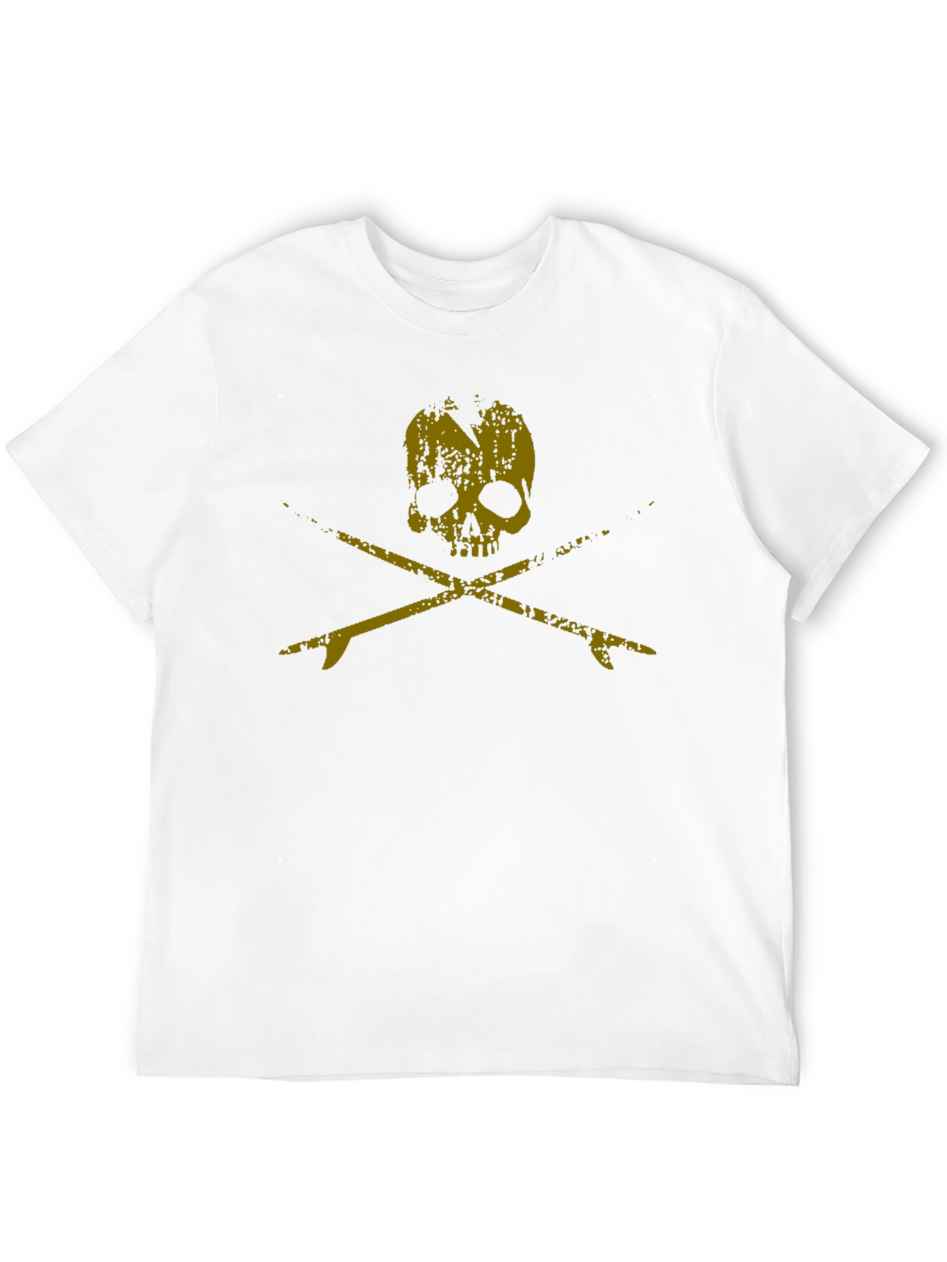 Skull Surfboard Graphic T-Shirt