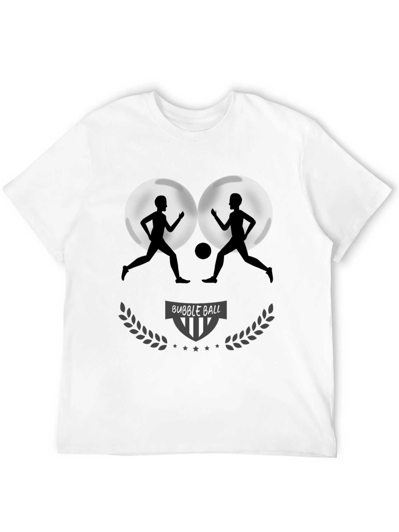 Bubble Ball Graphic Tee - Black