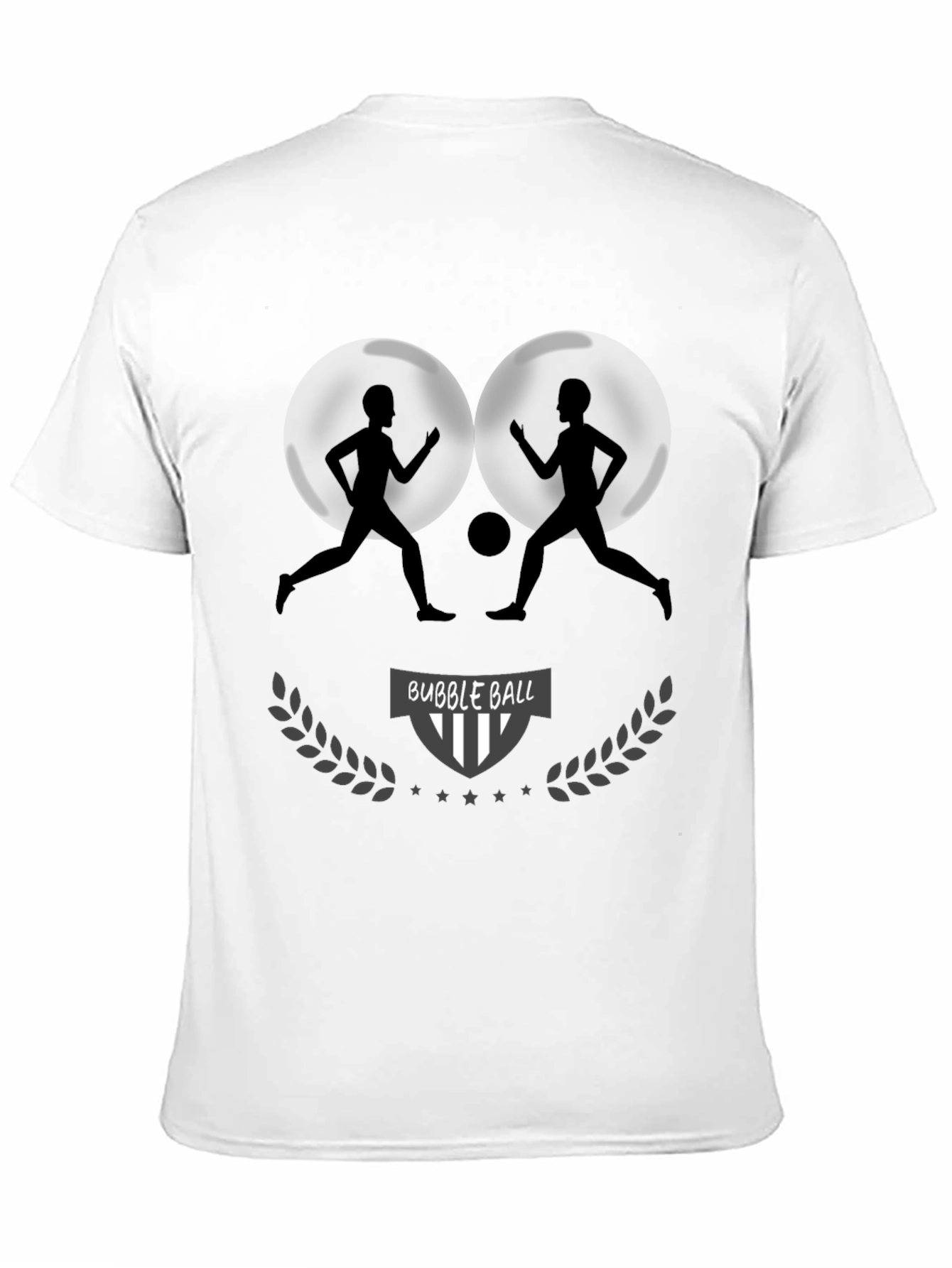 Bubble Ball Graphic Tee - Black