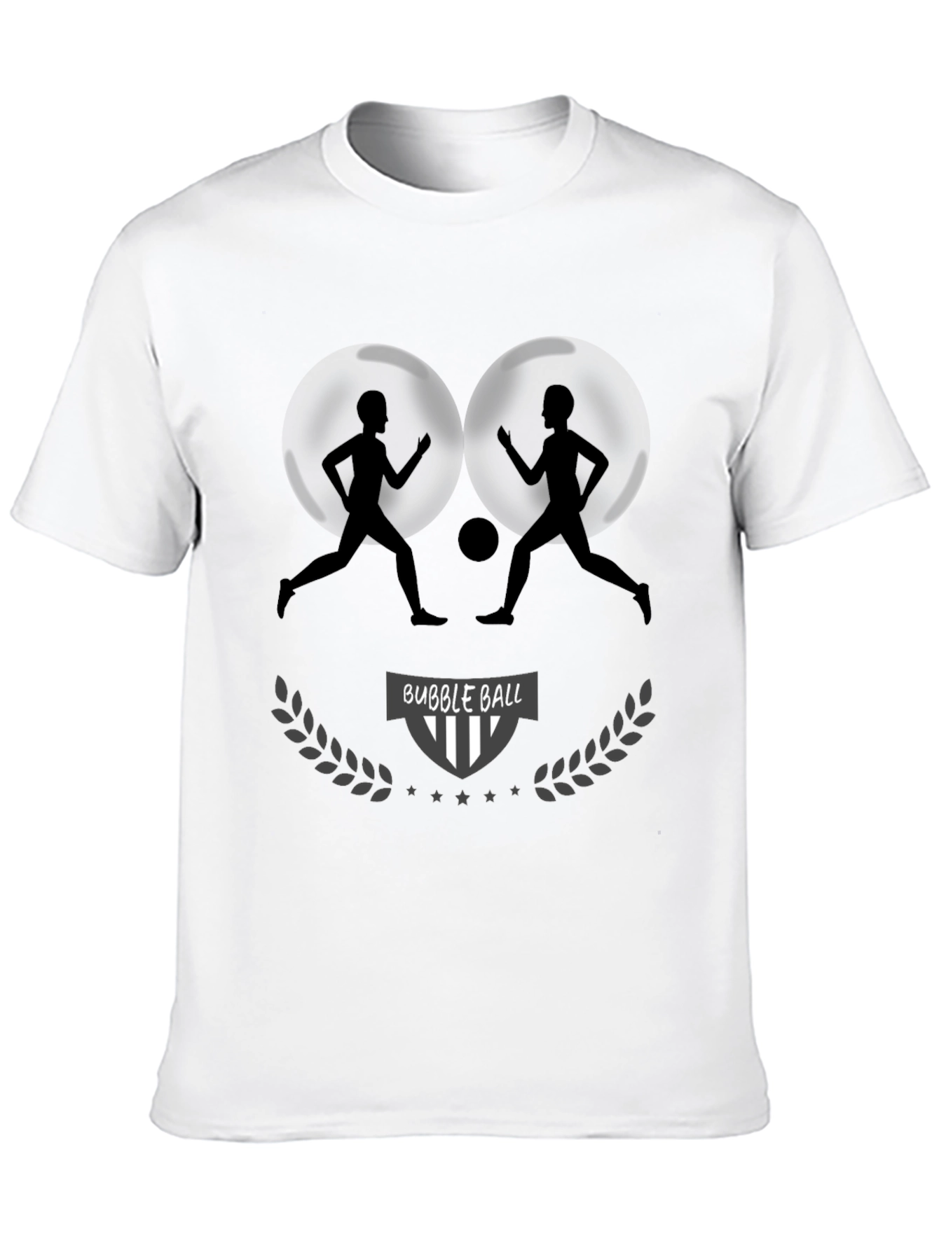 Bubble Ball Graphic Tee - Black
