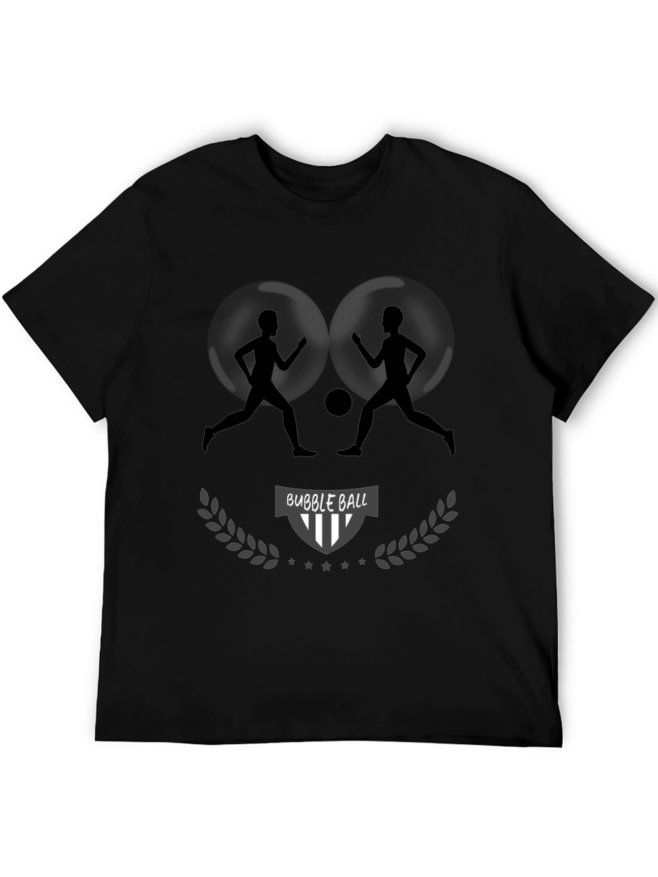 Bubble Ball Graphic Tee - Black