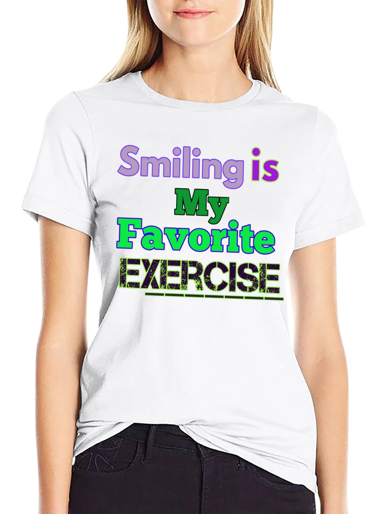 Smiling is My Favorite Exercise T-Shirt