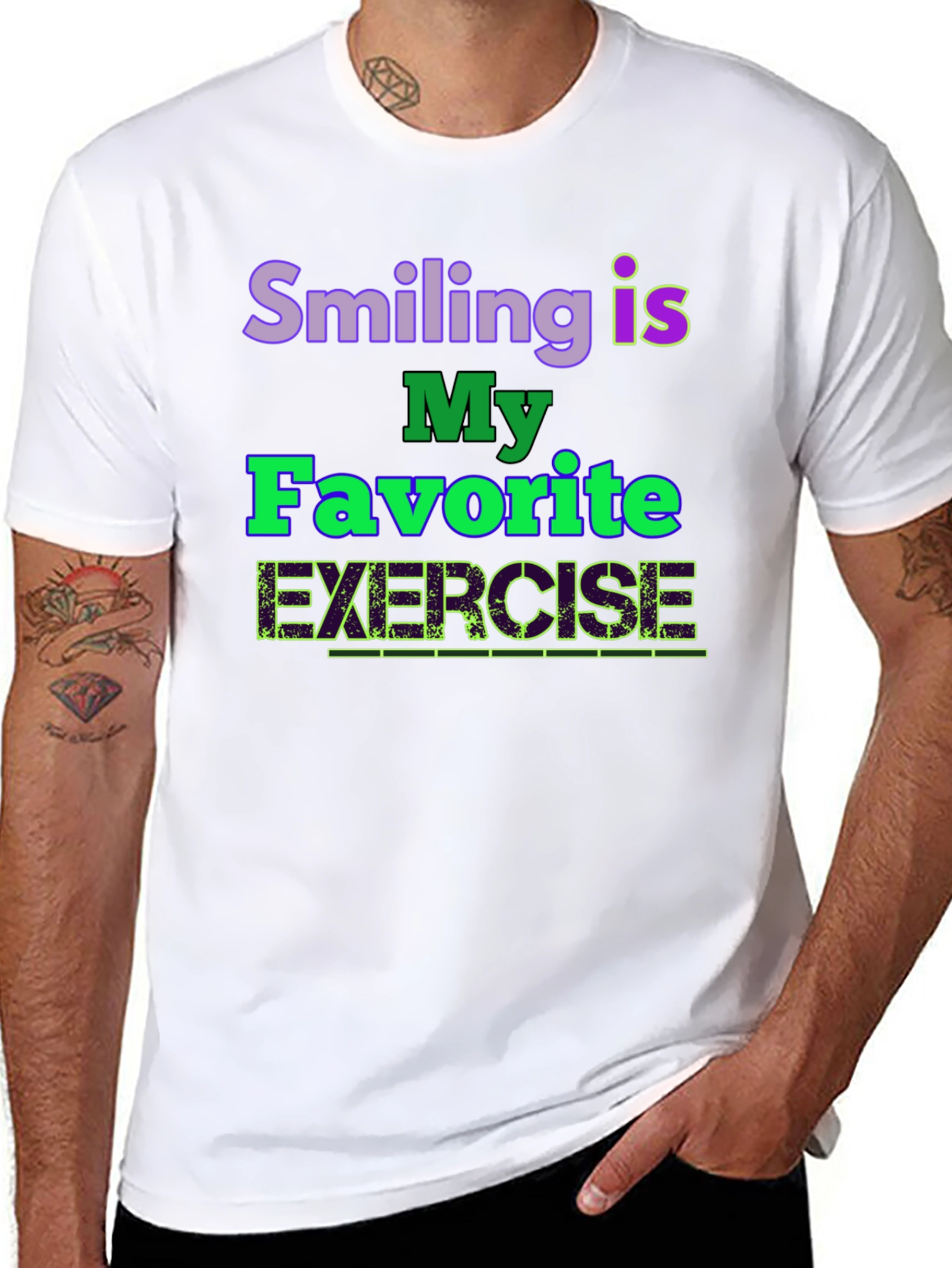 Smiling is My Favorite Exercise T-Shirt