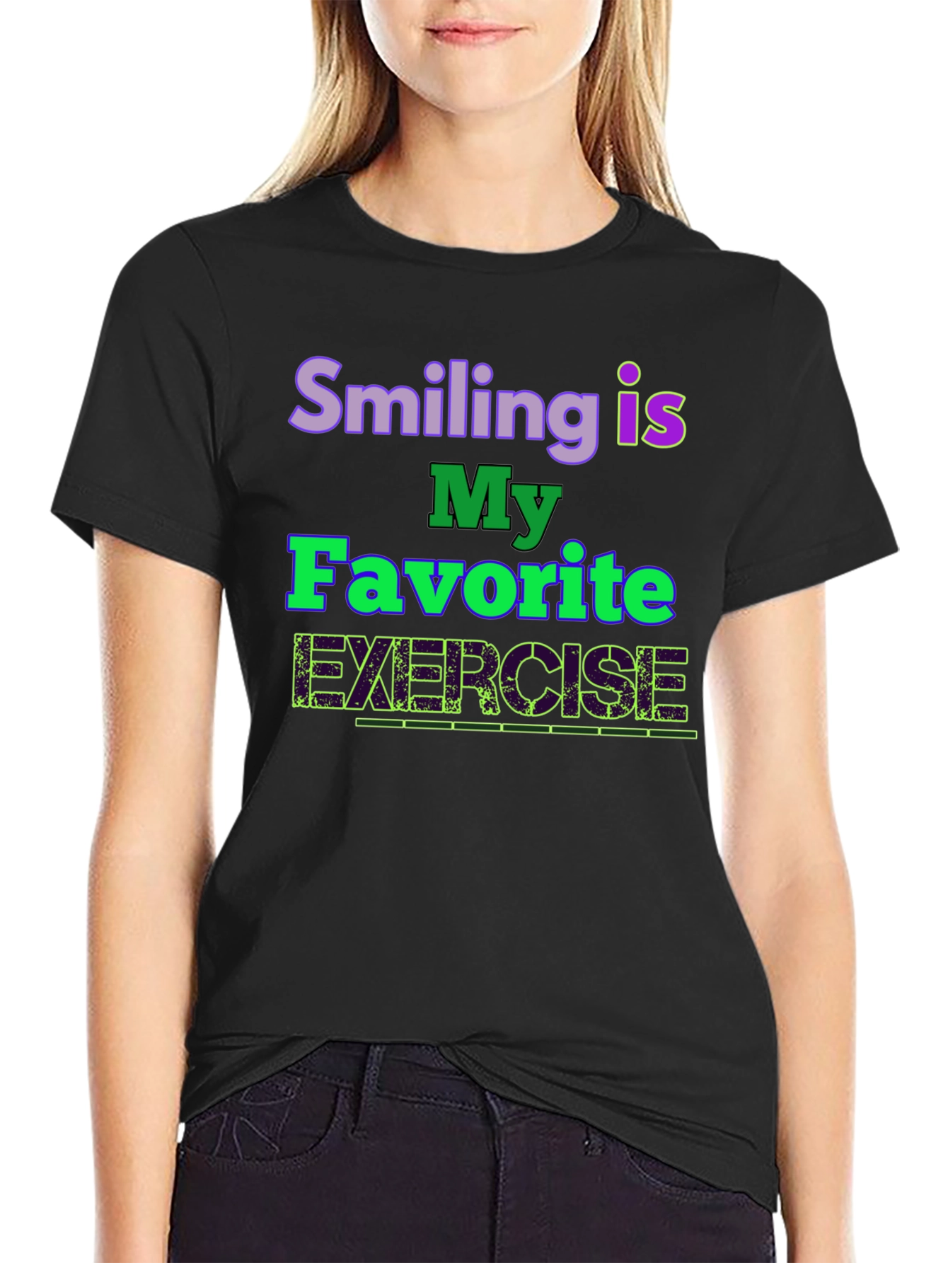 Smiling is My Favorite Exercise T-Shirt