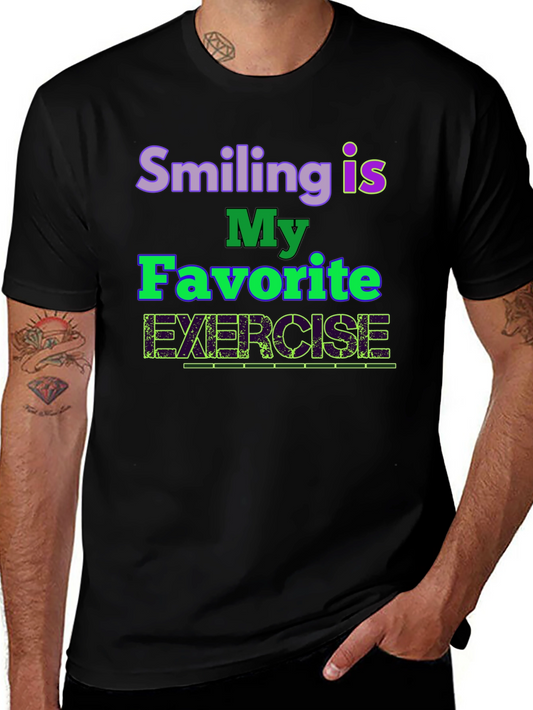 Smiling is My Favorite Exercise T-Shirt