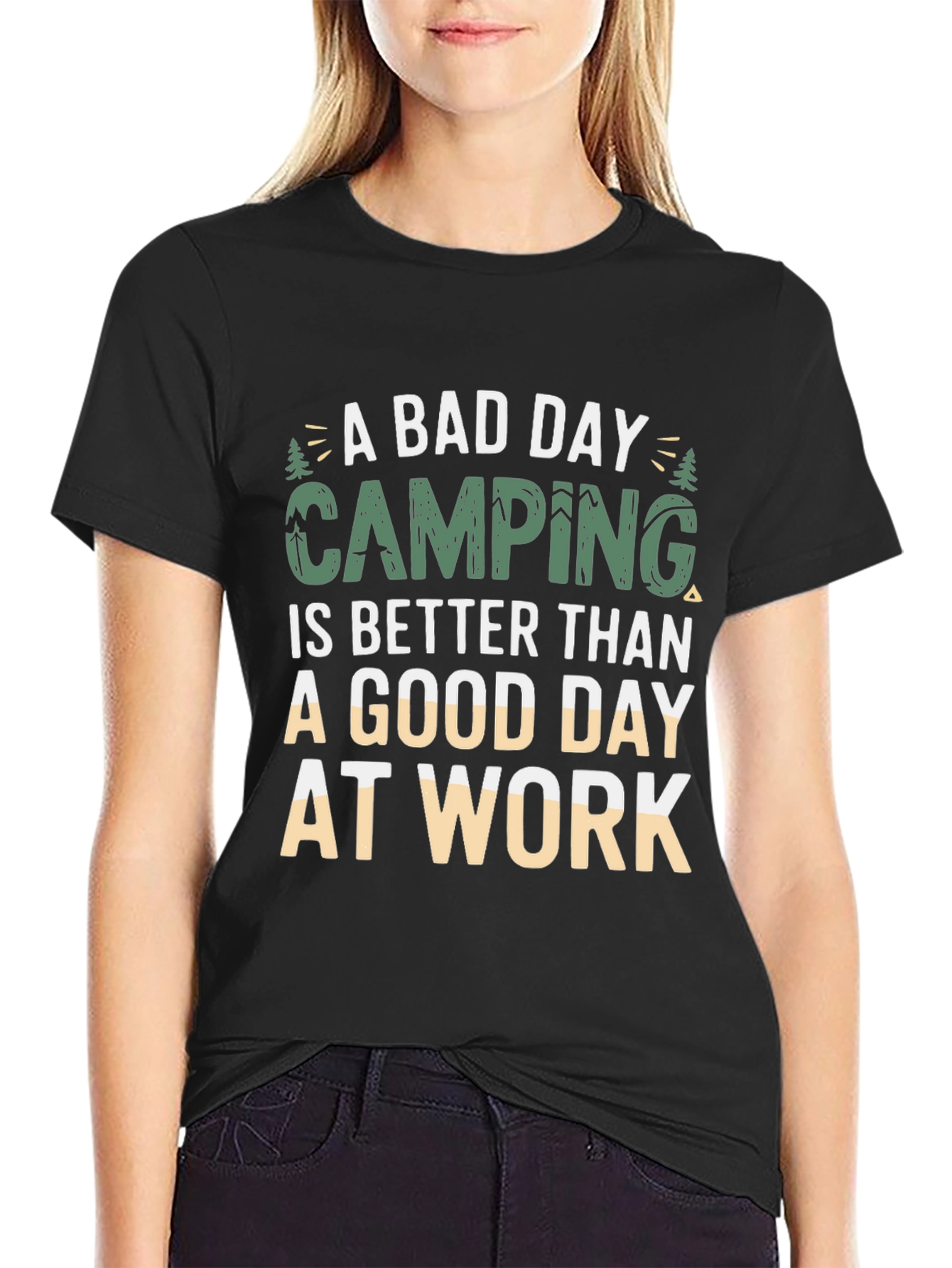 Camping Is Better Than Work T-Shirt