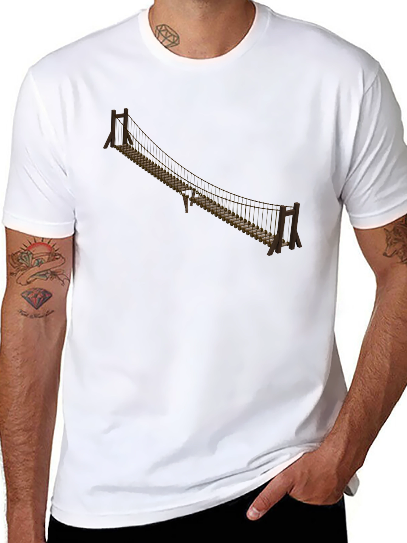 Suspension Bridge Graphic Tee - Adventurers Choice