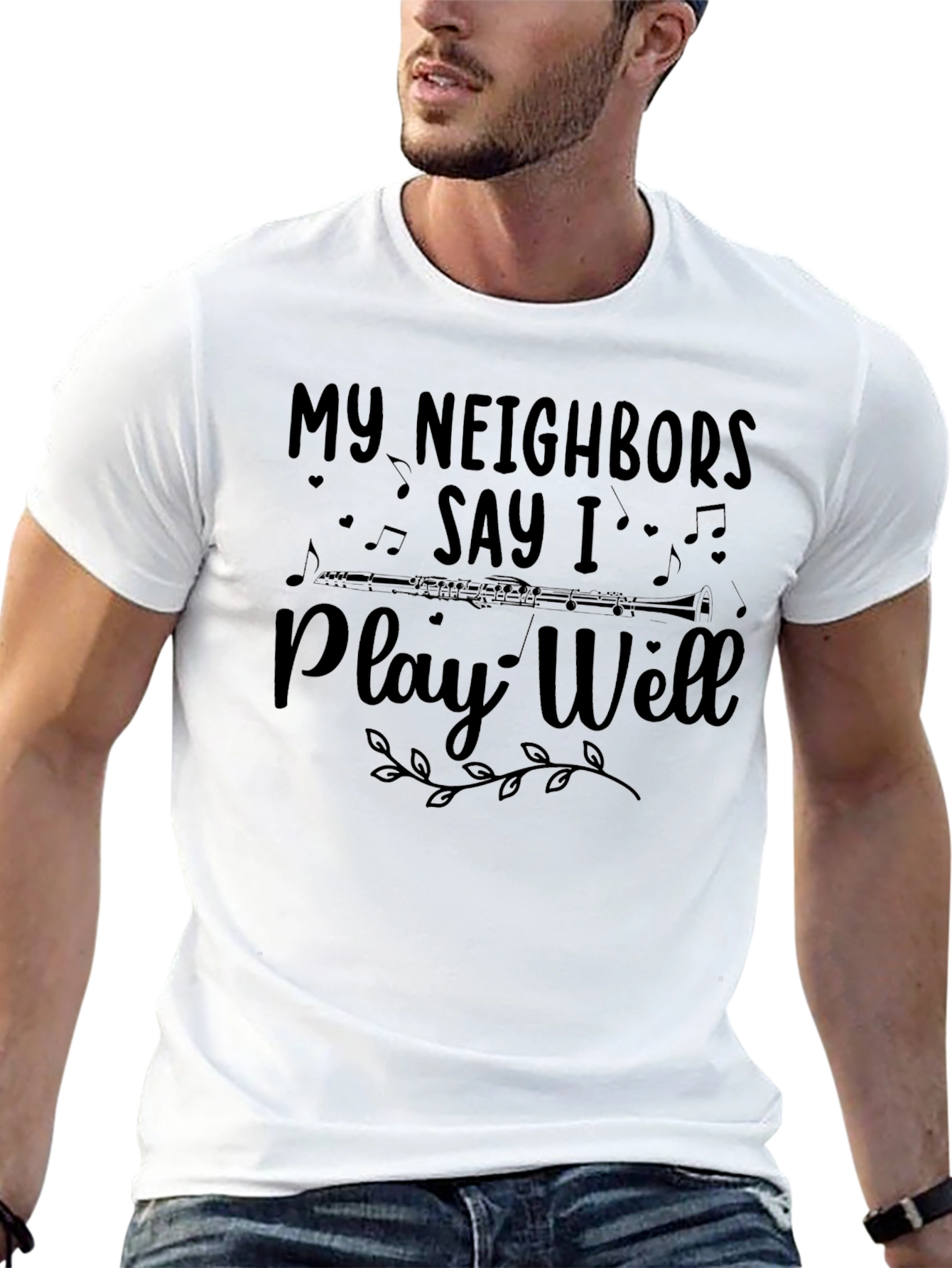 My Neighbors Say I Play Well T-Shirt