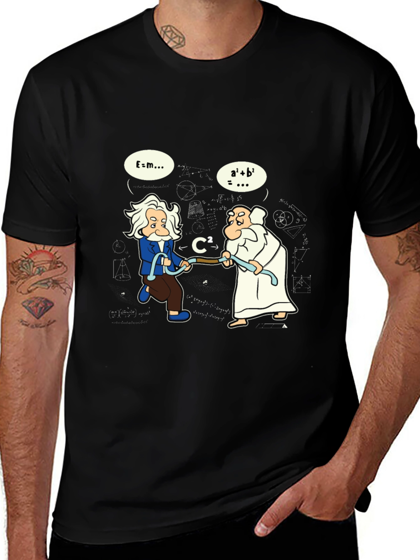 Science Debate Graphic T-Shirt