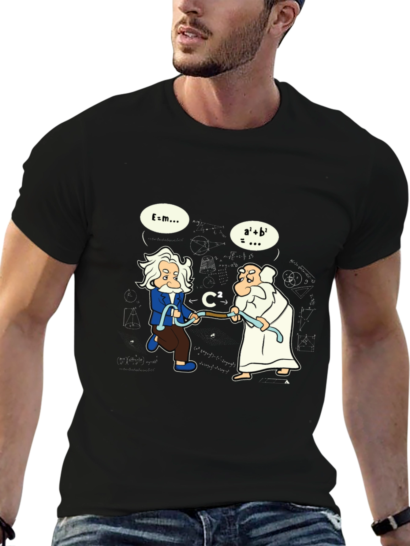 Science Debate Graphic T-Shirt