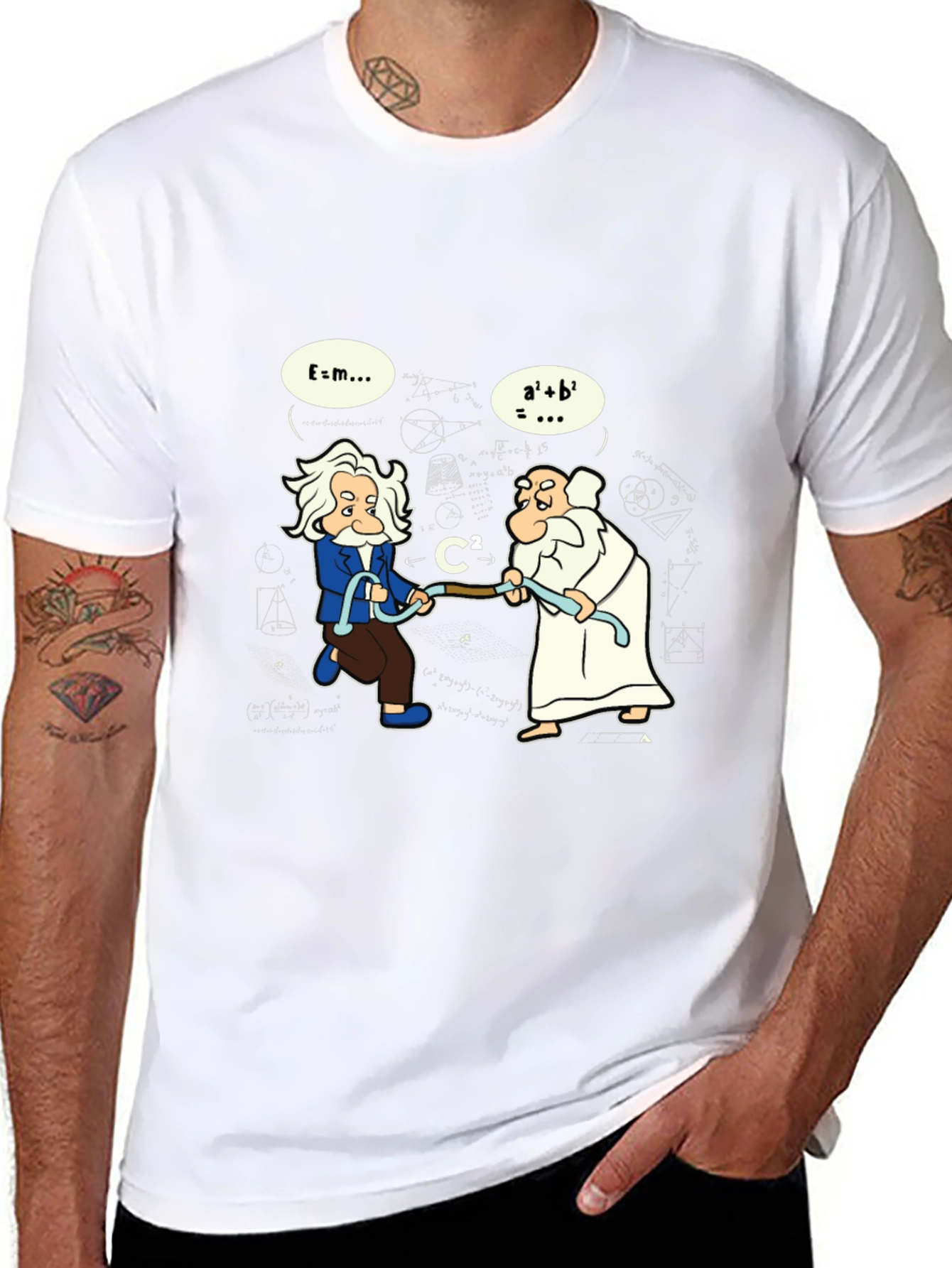Science Debate Graphic T-Shirt