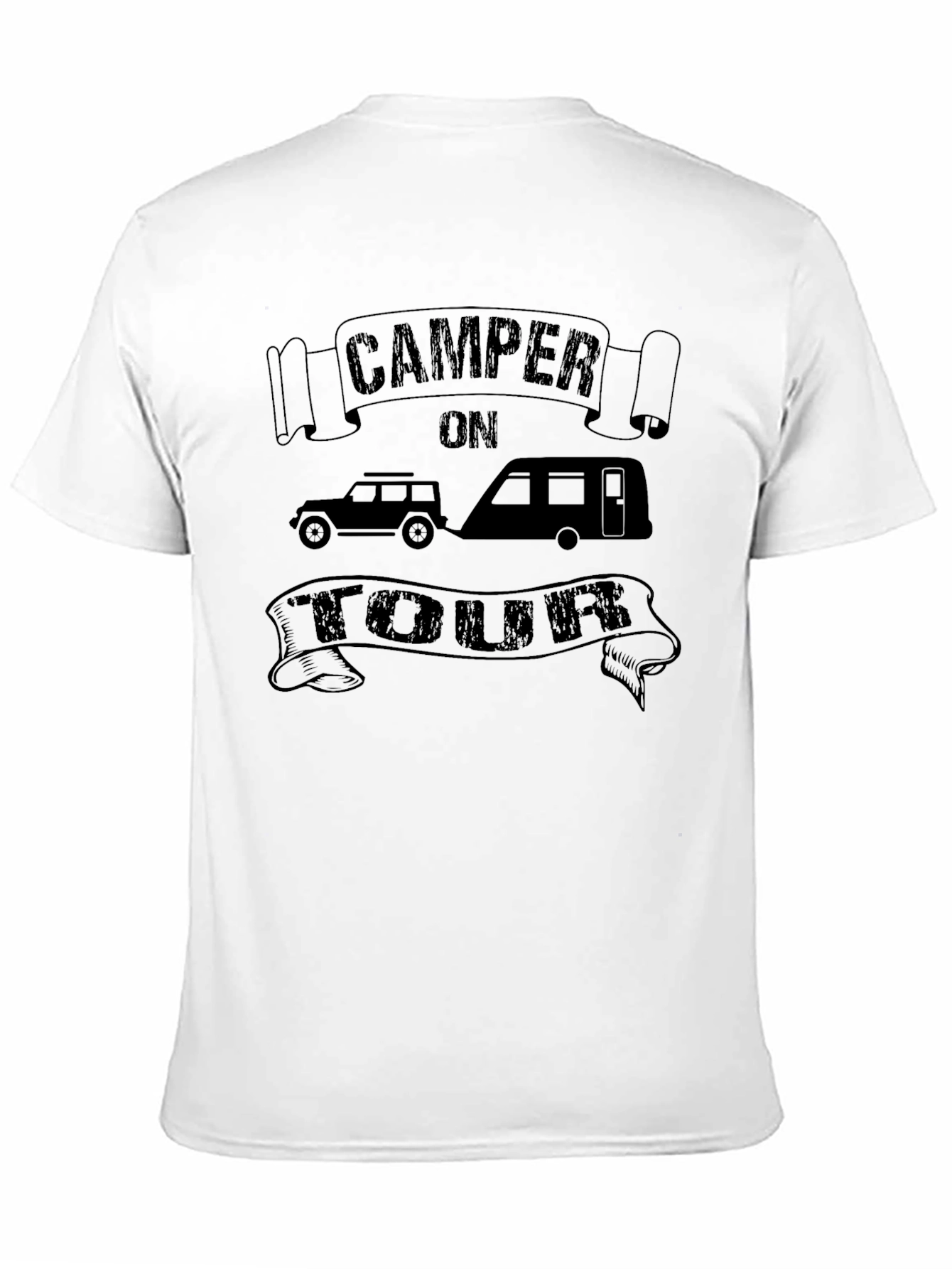 Camper on Tour T-Shirt | Vacation Ready