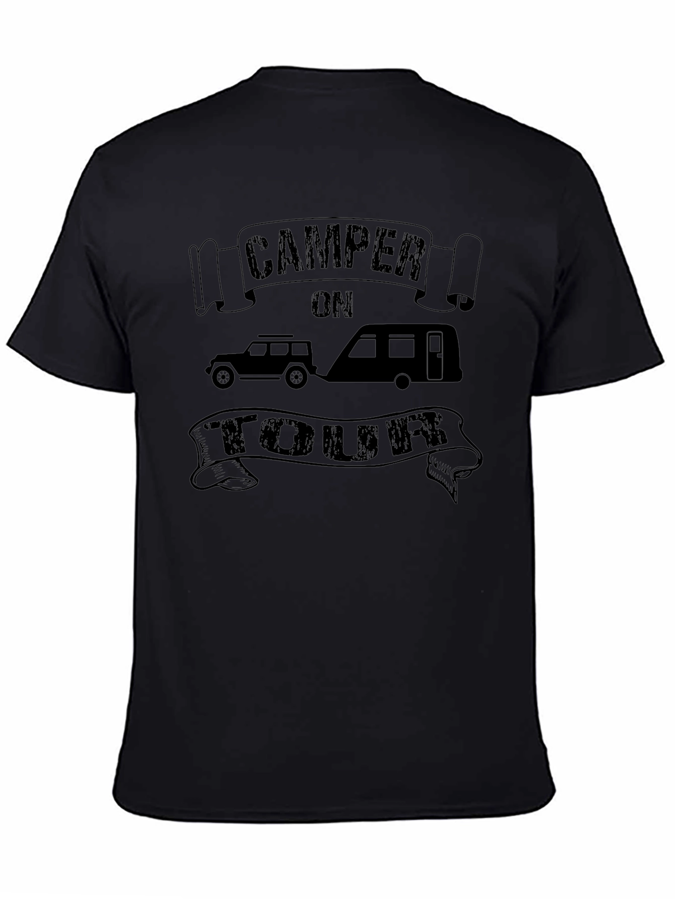 Camper on Tour T-Shirt | Vacation Ready