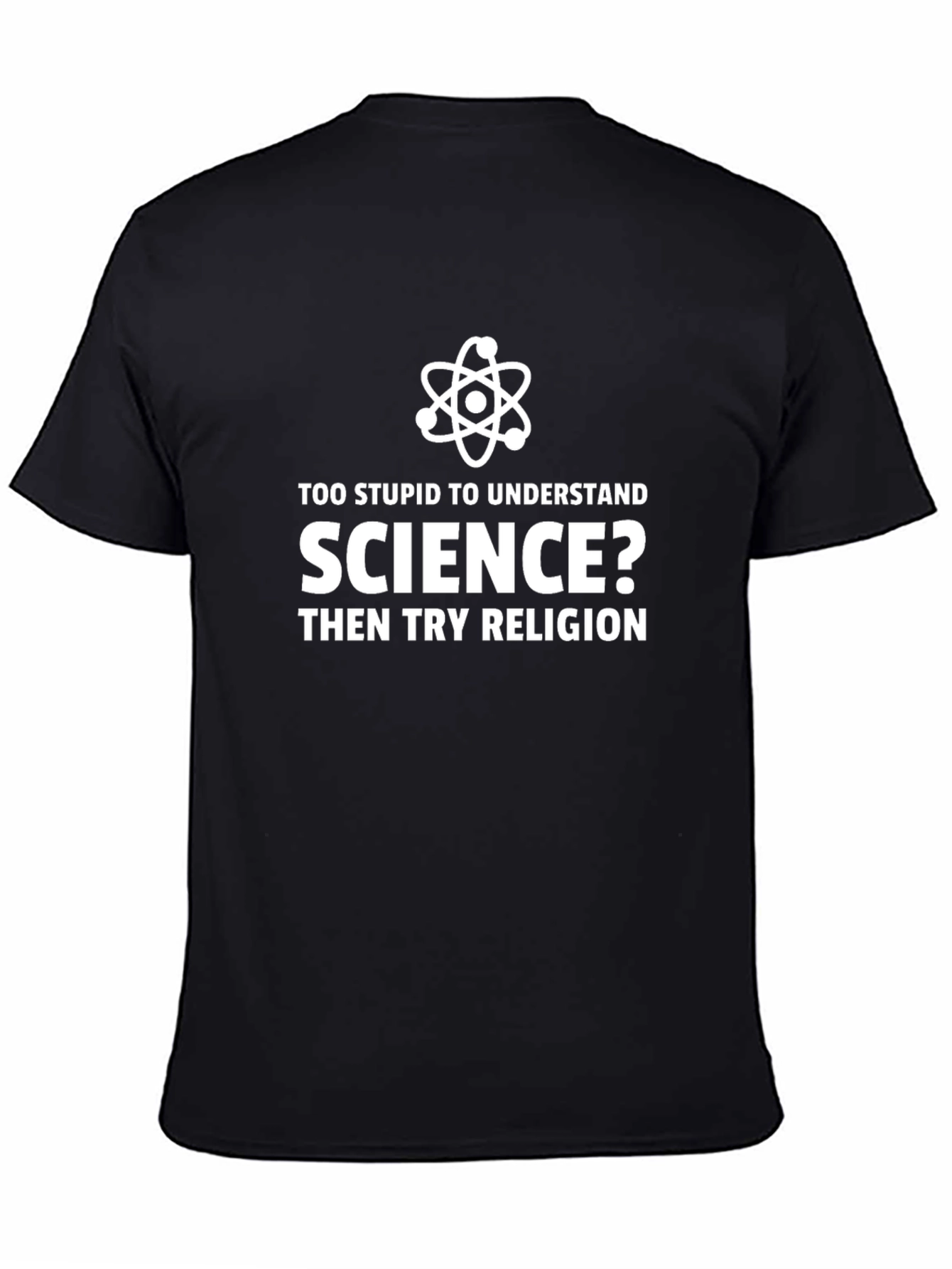 Science vs. Religion T-Shirt - Funny Graphic Tee
