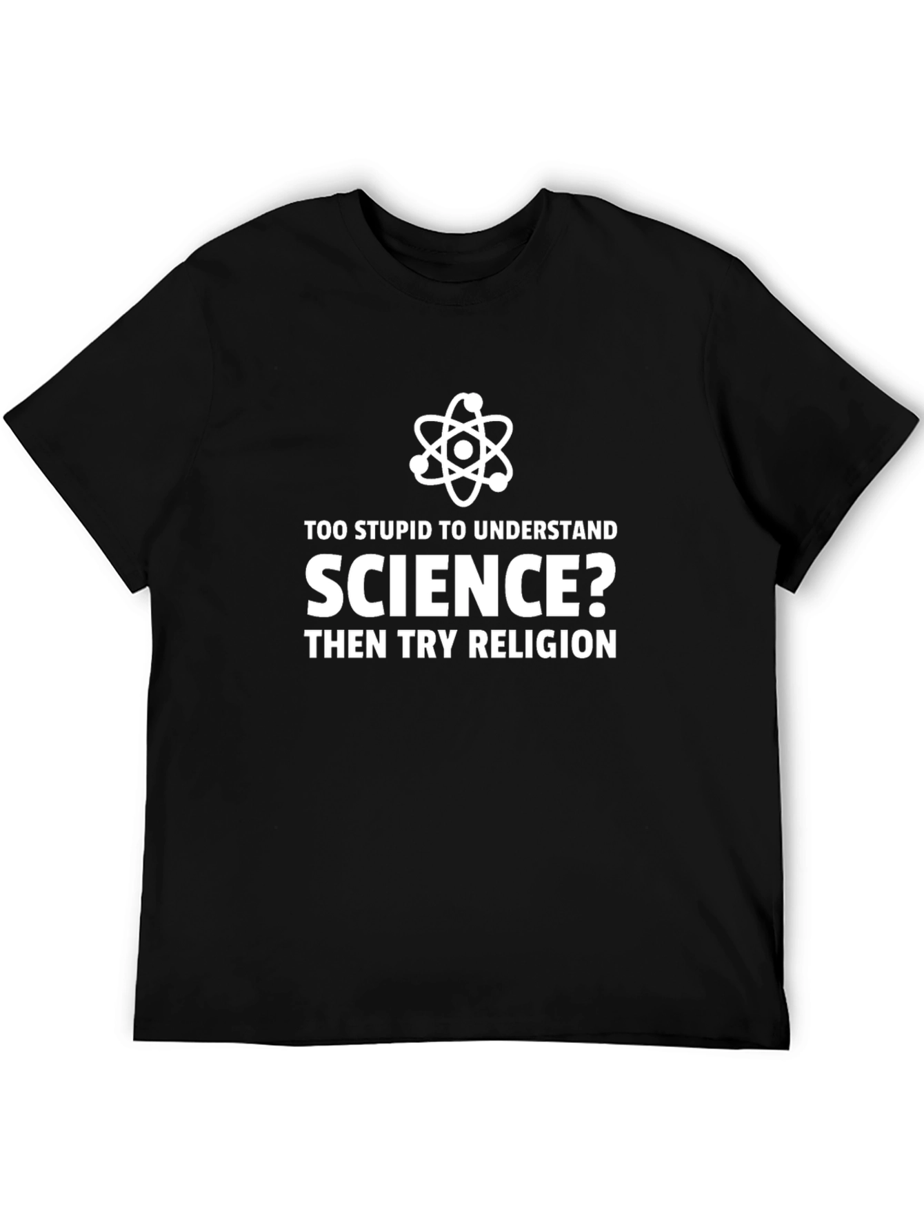Science vs. Religion T-Shirt - Funny Graphic Tee