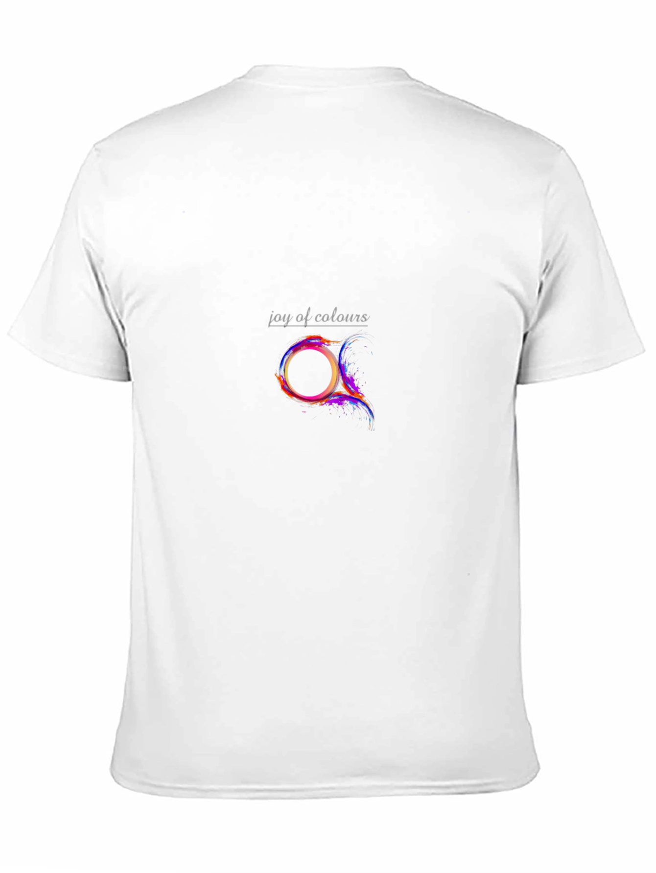Joy of Colours Black T-Shirt