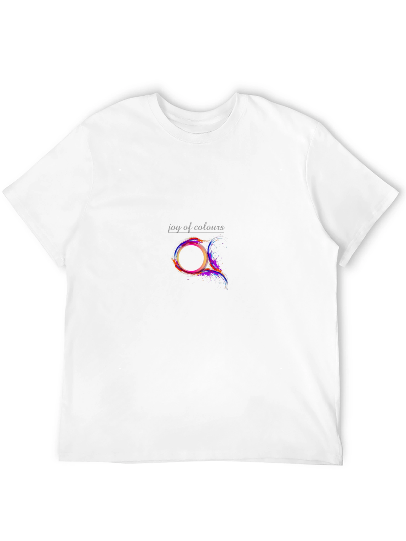 Joy of Colours Black T-Shirt