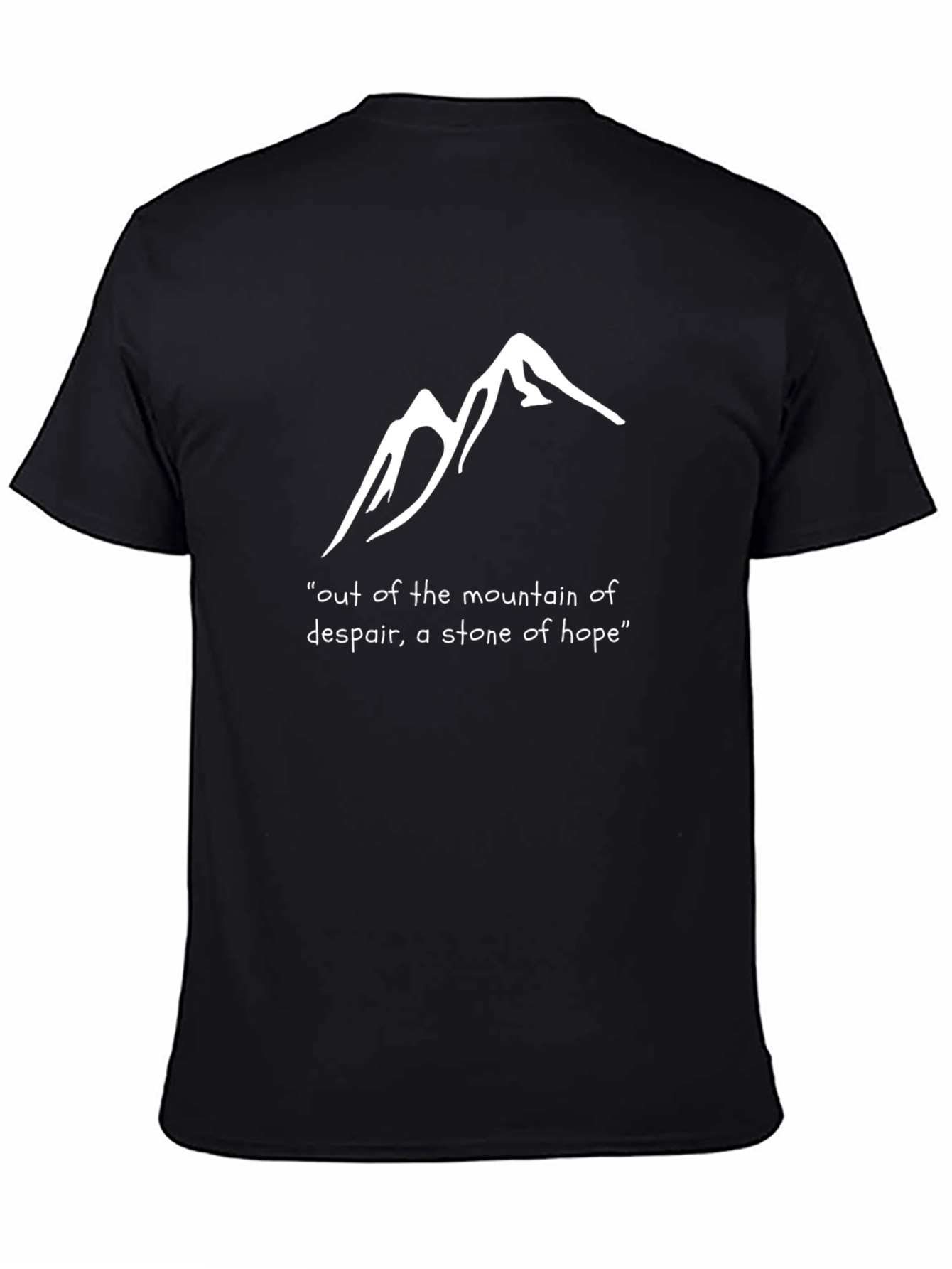 Mountain of Hope T-Shirt: Inspirational Graphic Tee