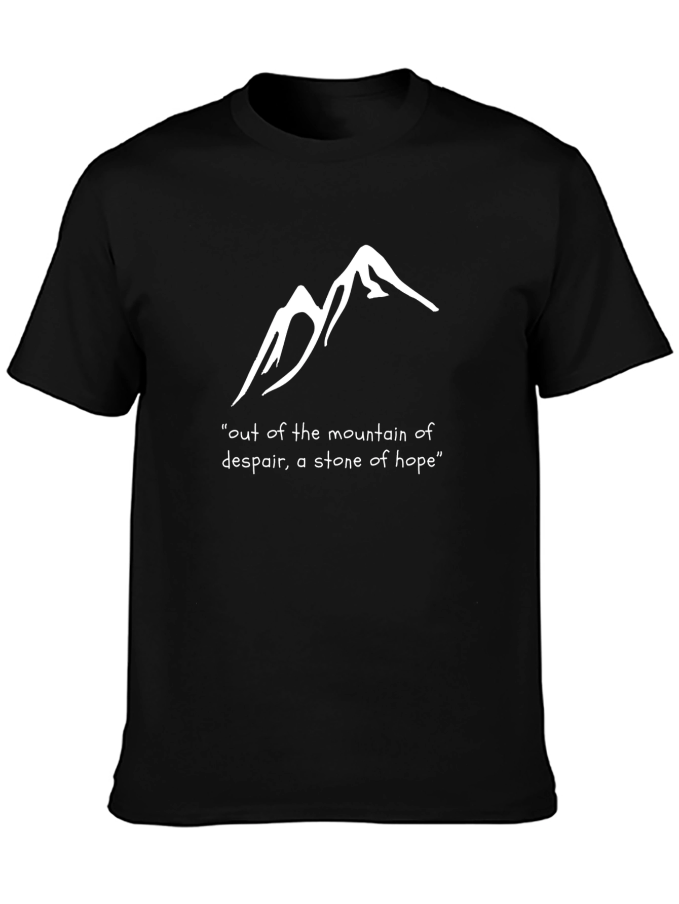 Mountain of Hope T-Shirt: Inspirational Graphic Tee