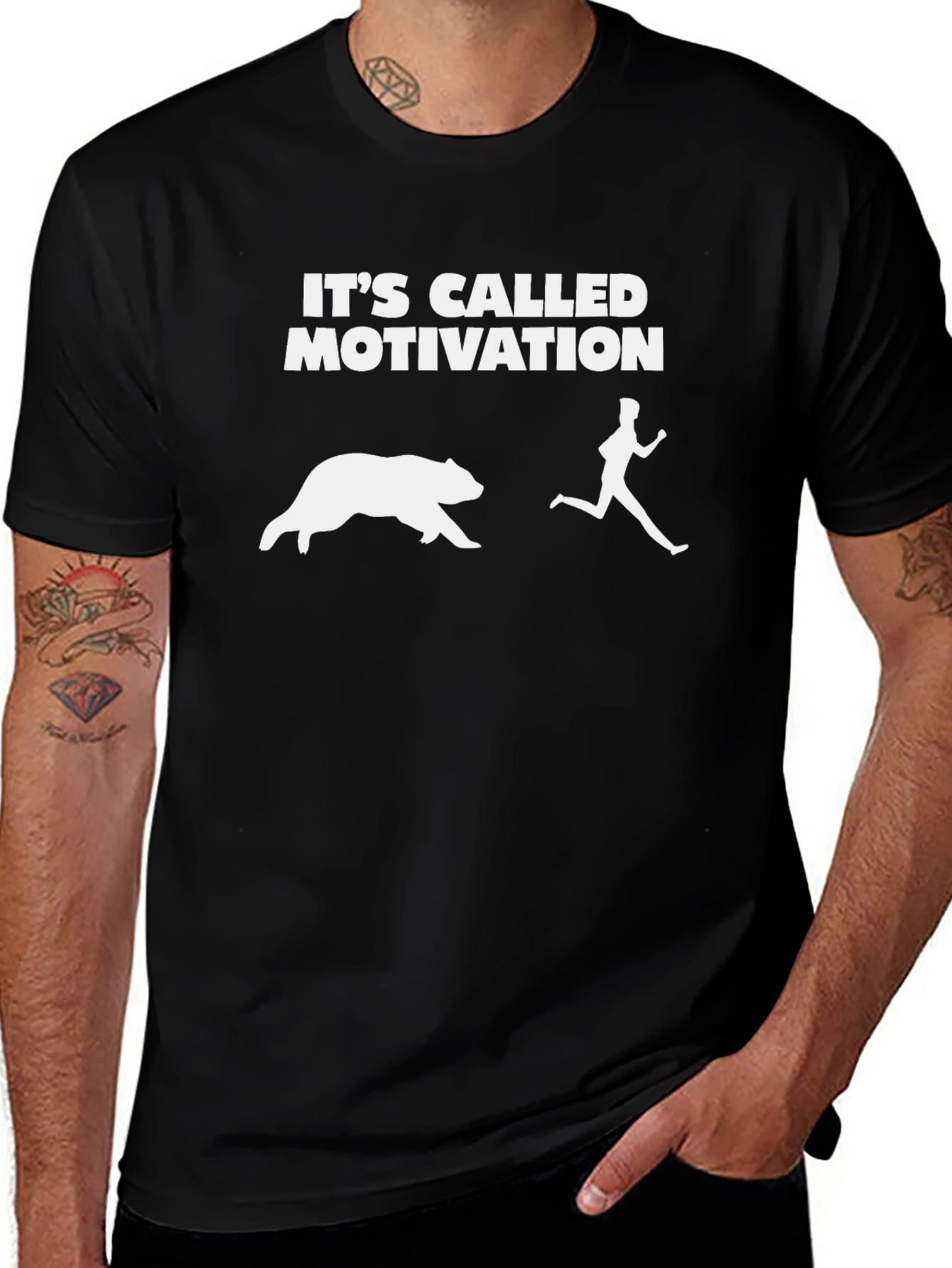 Motivation Bear Chase T-Shirt
