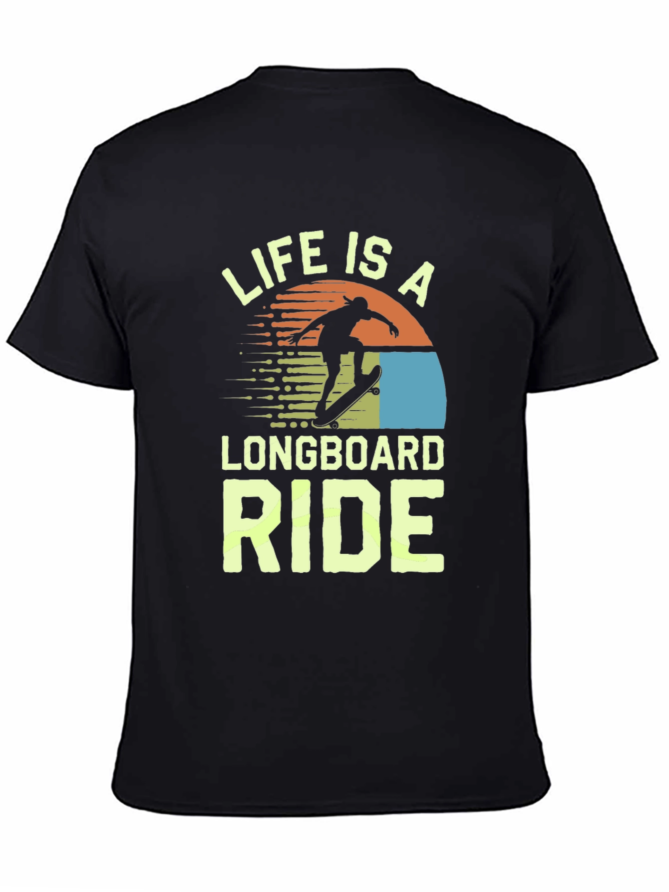 Life Is A Longboard Ride Graphic Tee