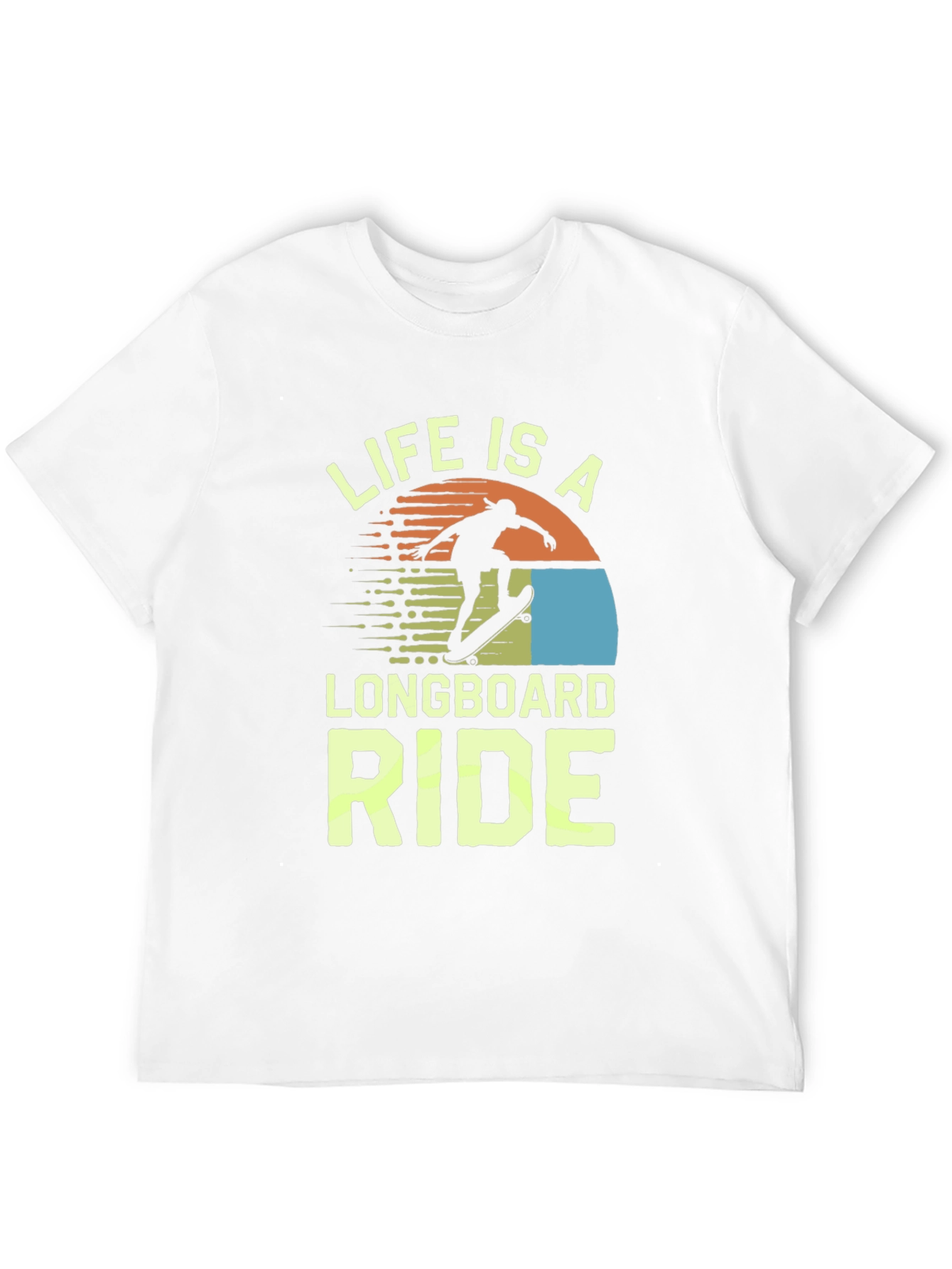 Life Is A Longboard Ride Graphic Tee