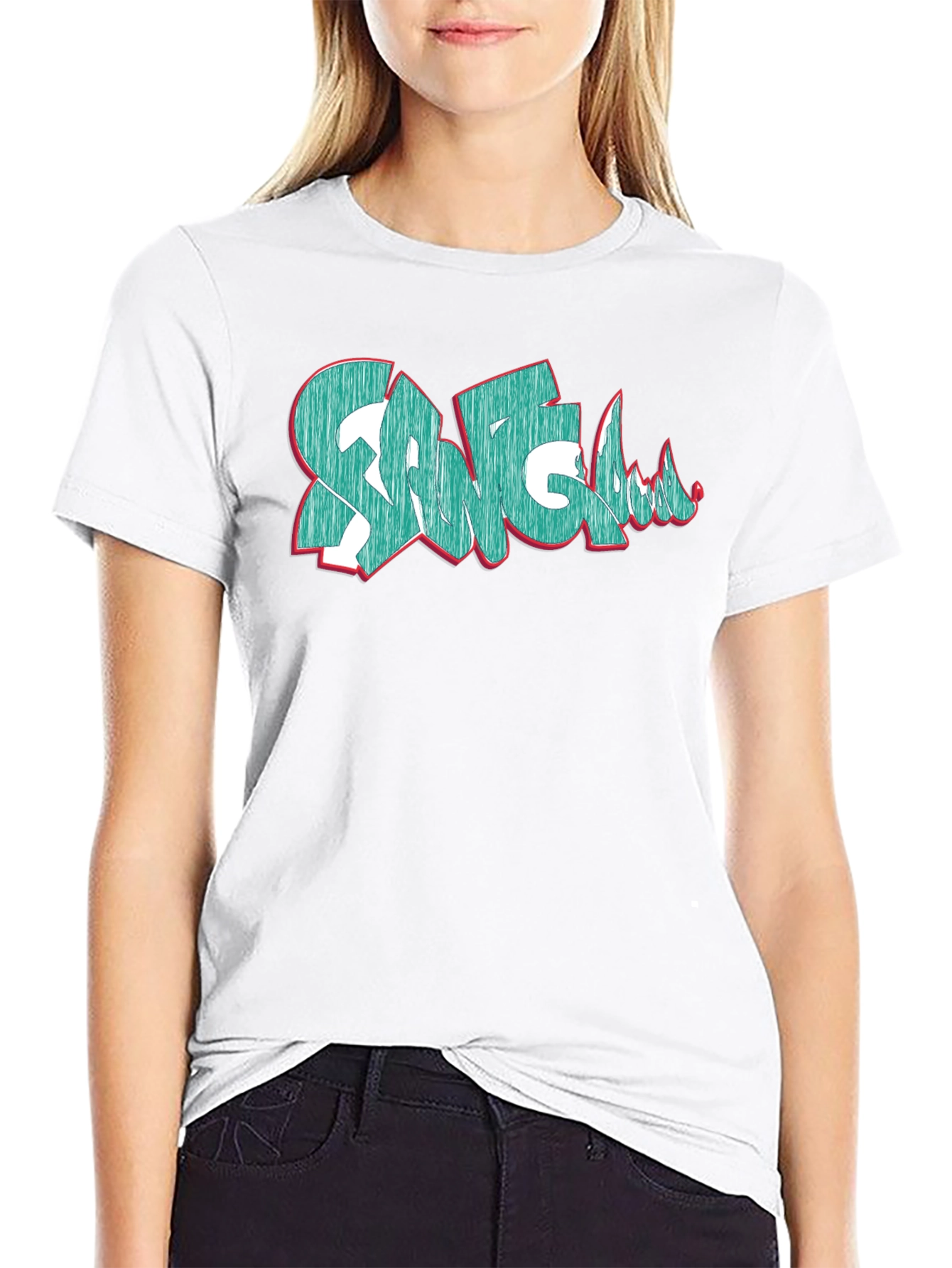Graffiti Style Graphic Tee - Urban Cool