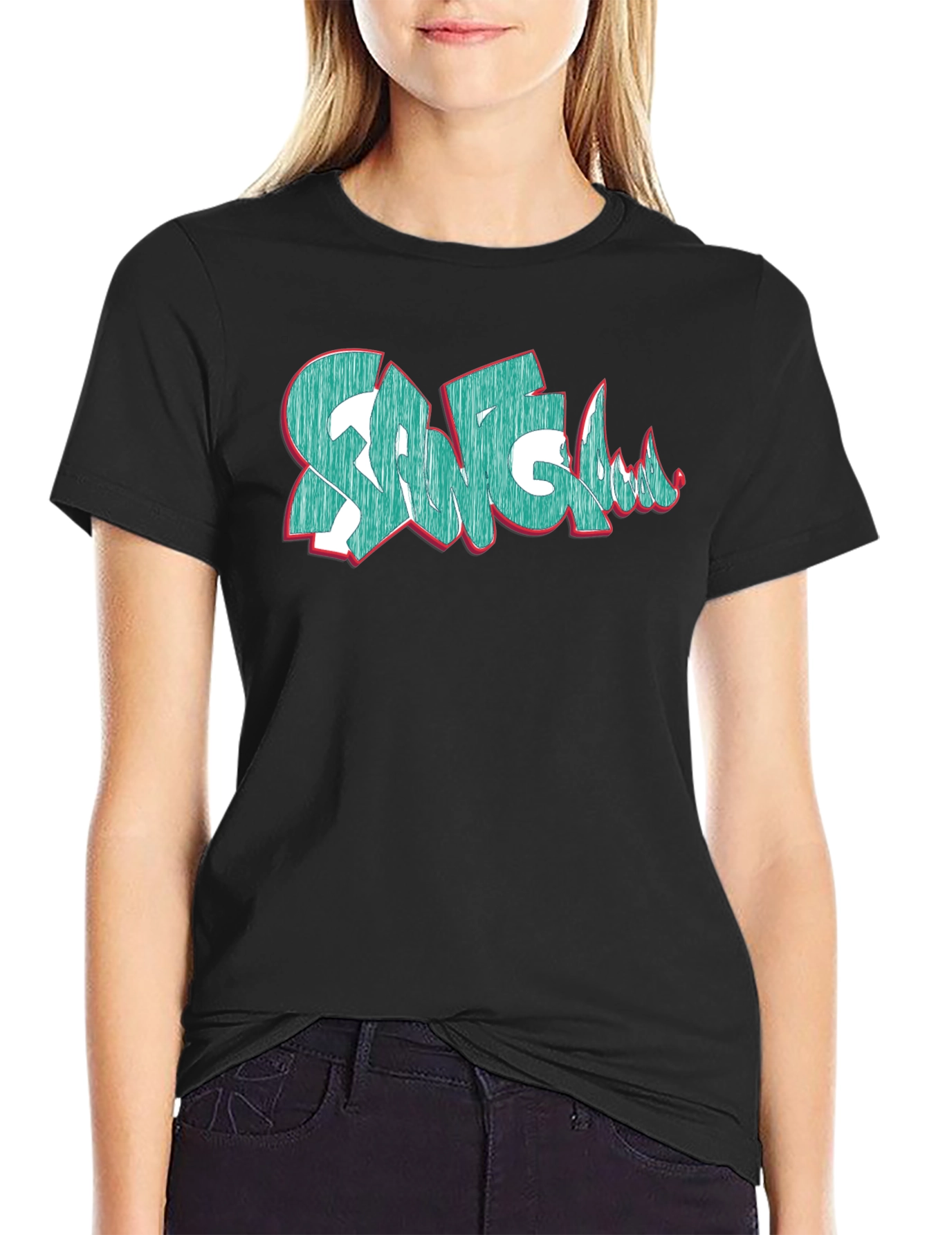 Graffiti Style Graphic Tee - Urban Cool