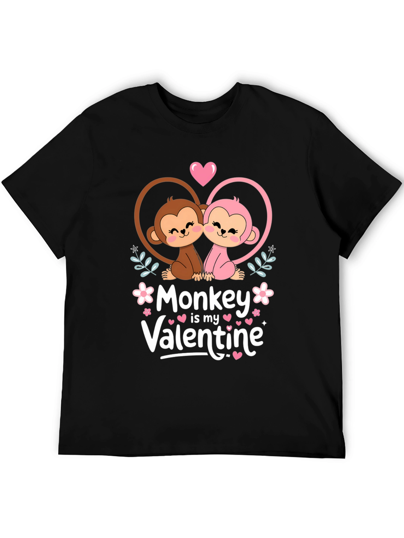 Monkey Valentines Day T-Shirt