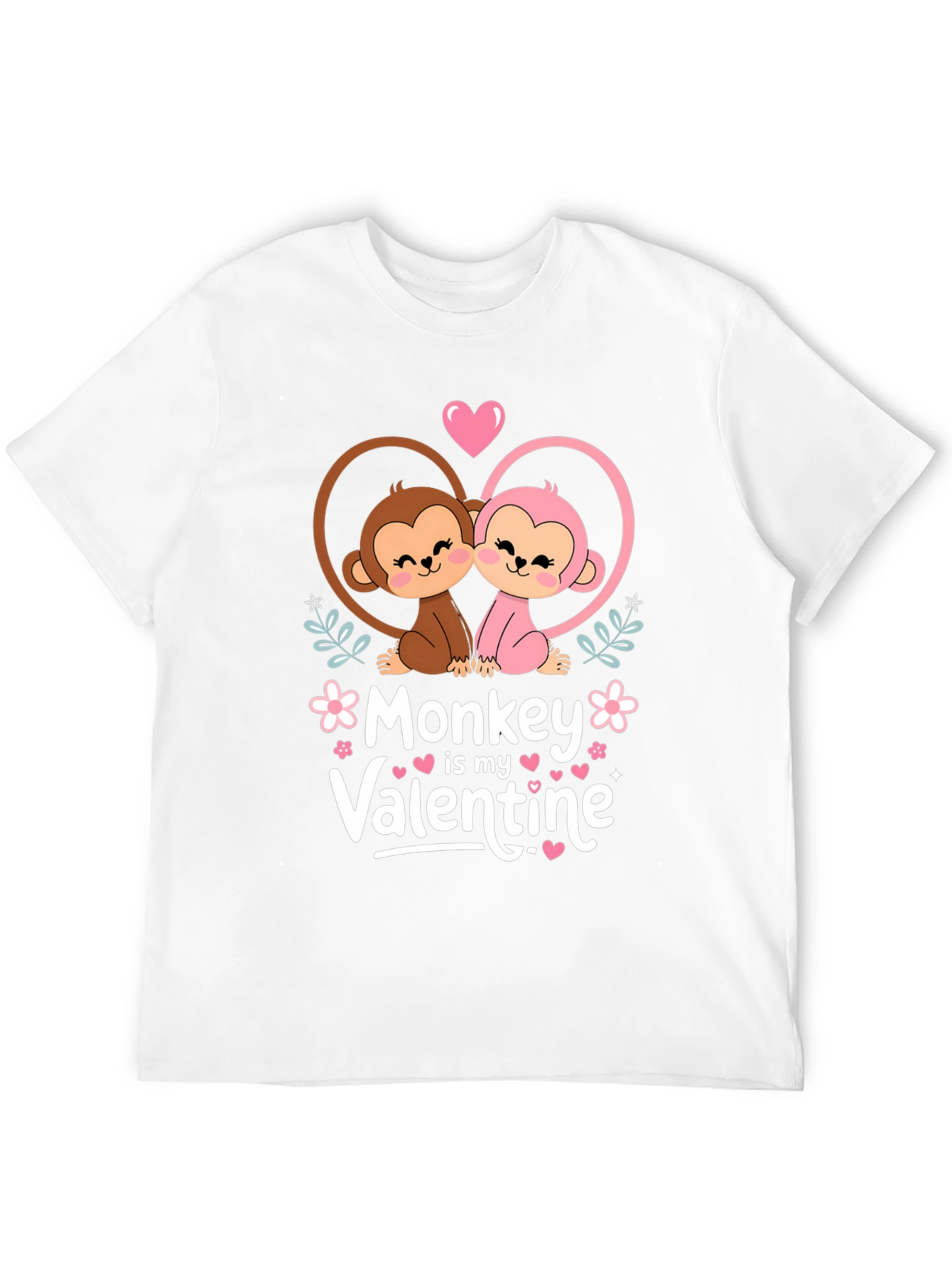 Monkey Valentines Day T-Shirt