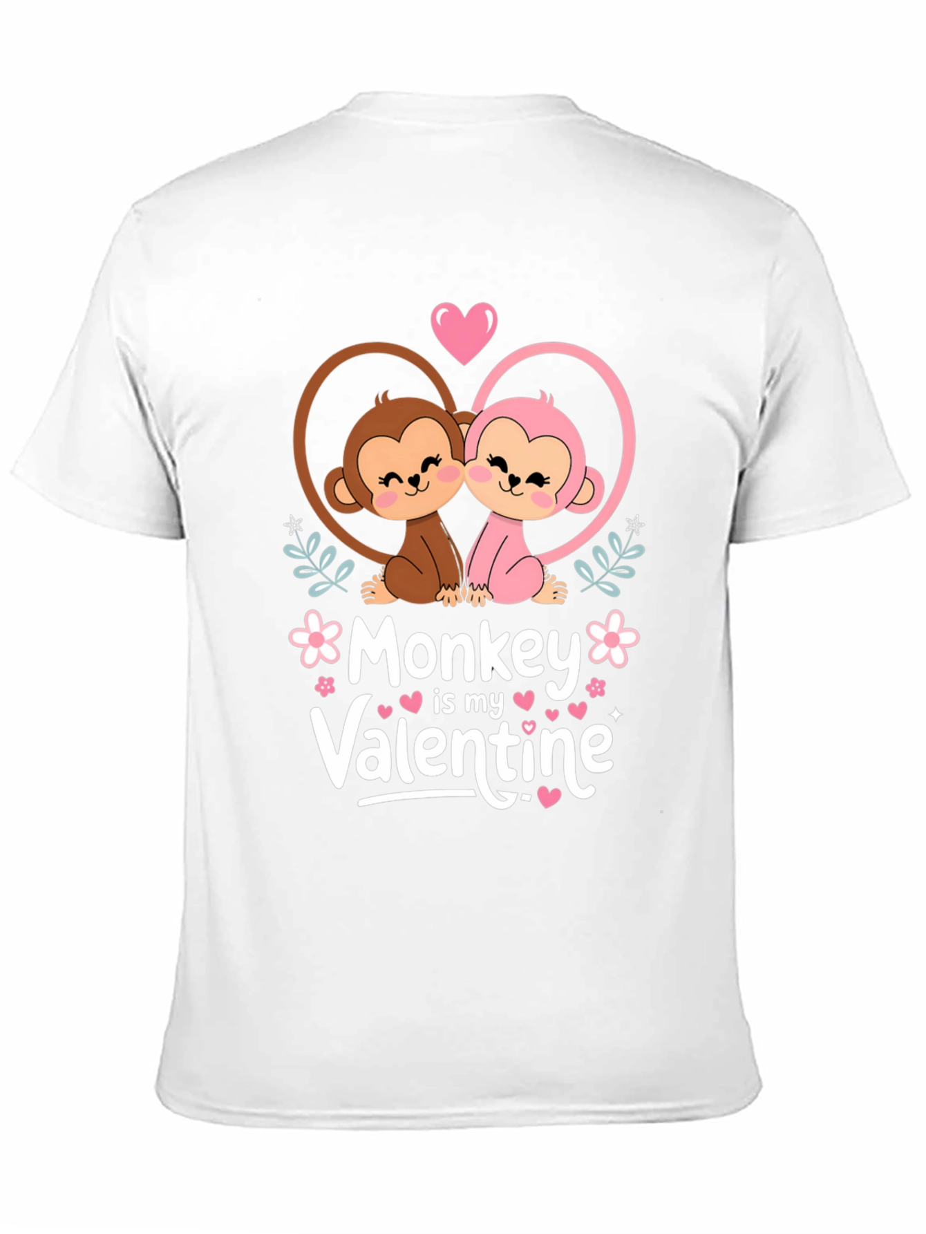 Monkey Valentines Day T-Shirt