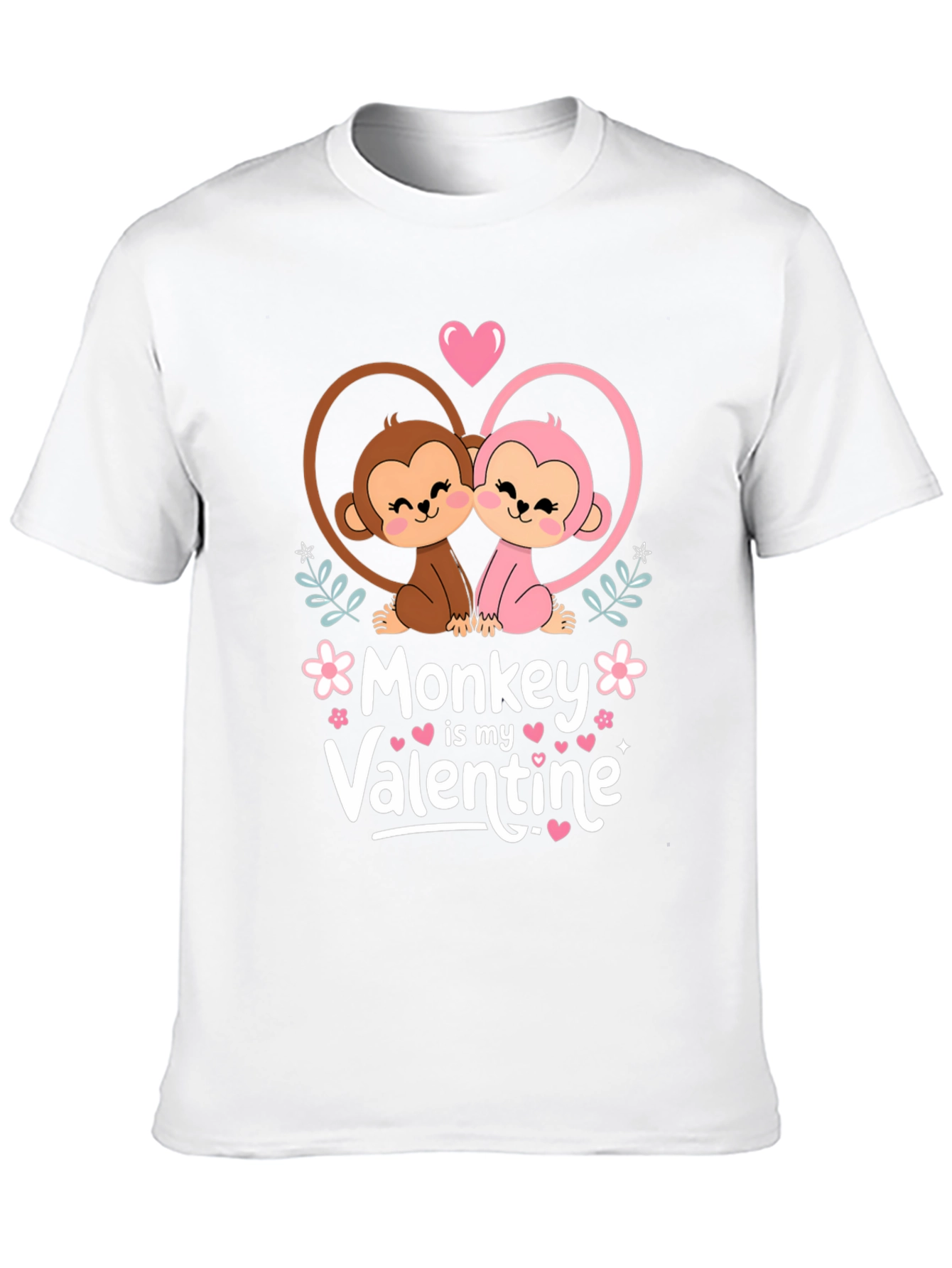 Monkey Valentines Day T-Shirt
