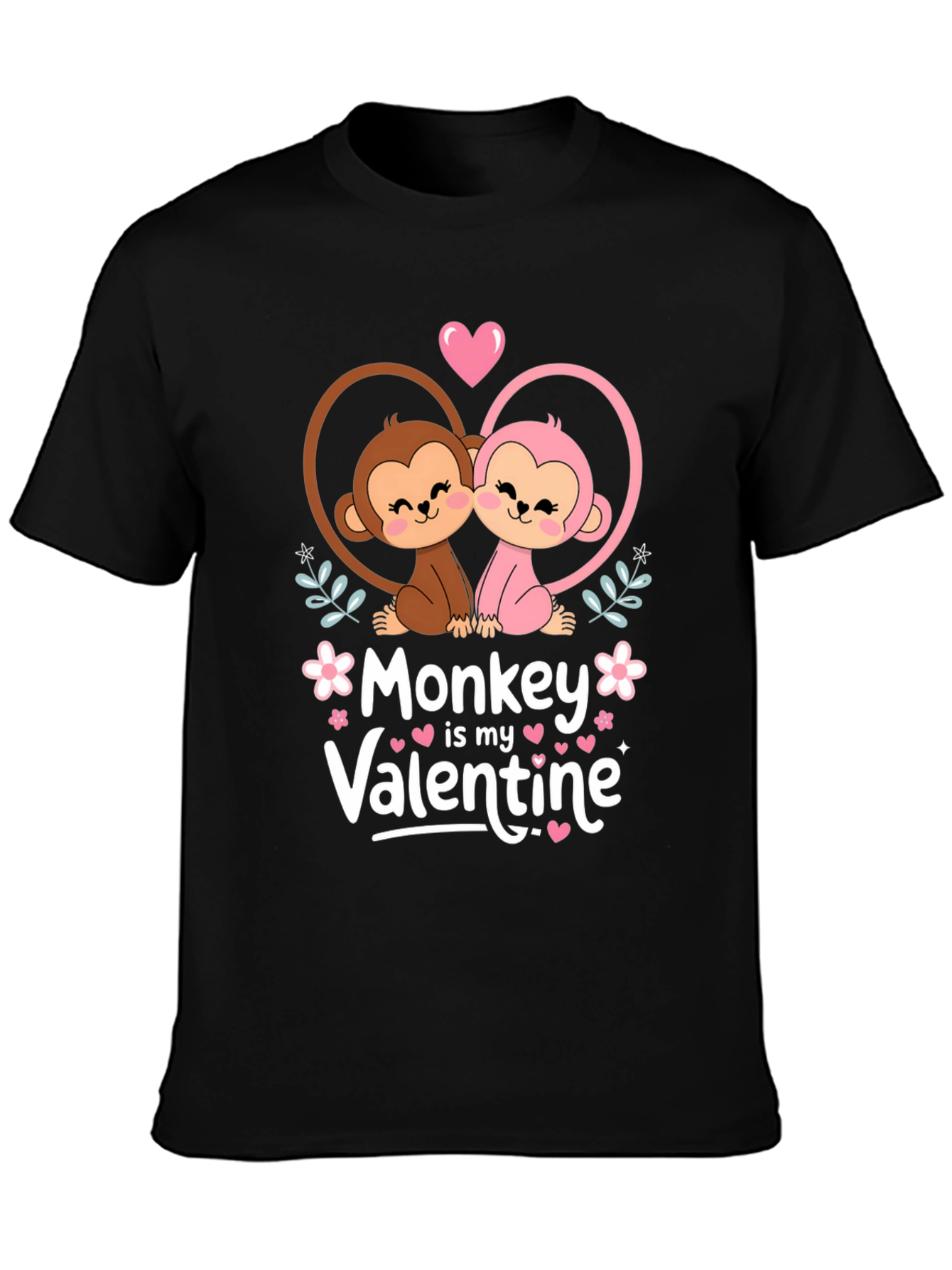 Monkey Valentines Day T-Shirt