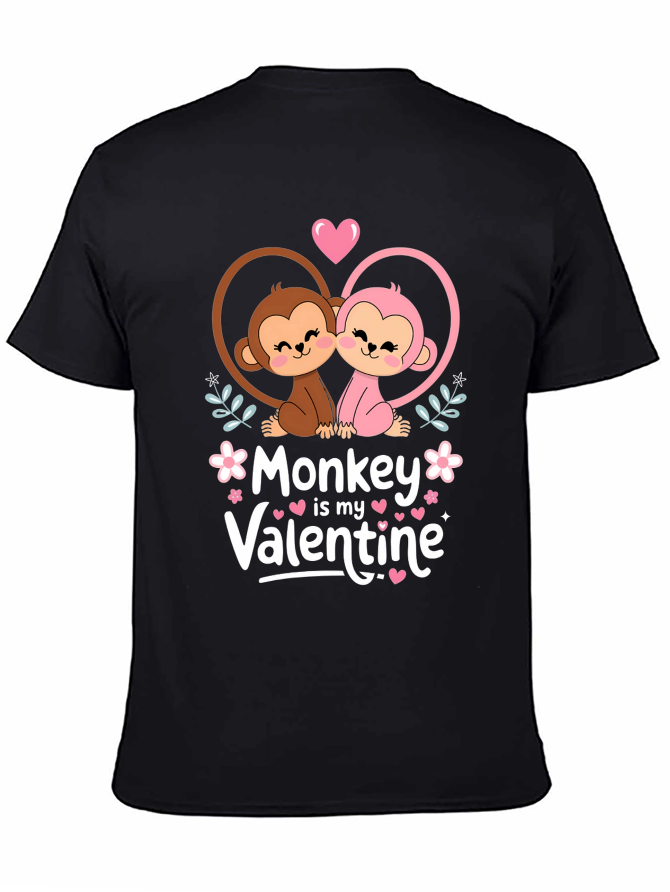 Monkey Valentines Day T-Shirt