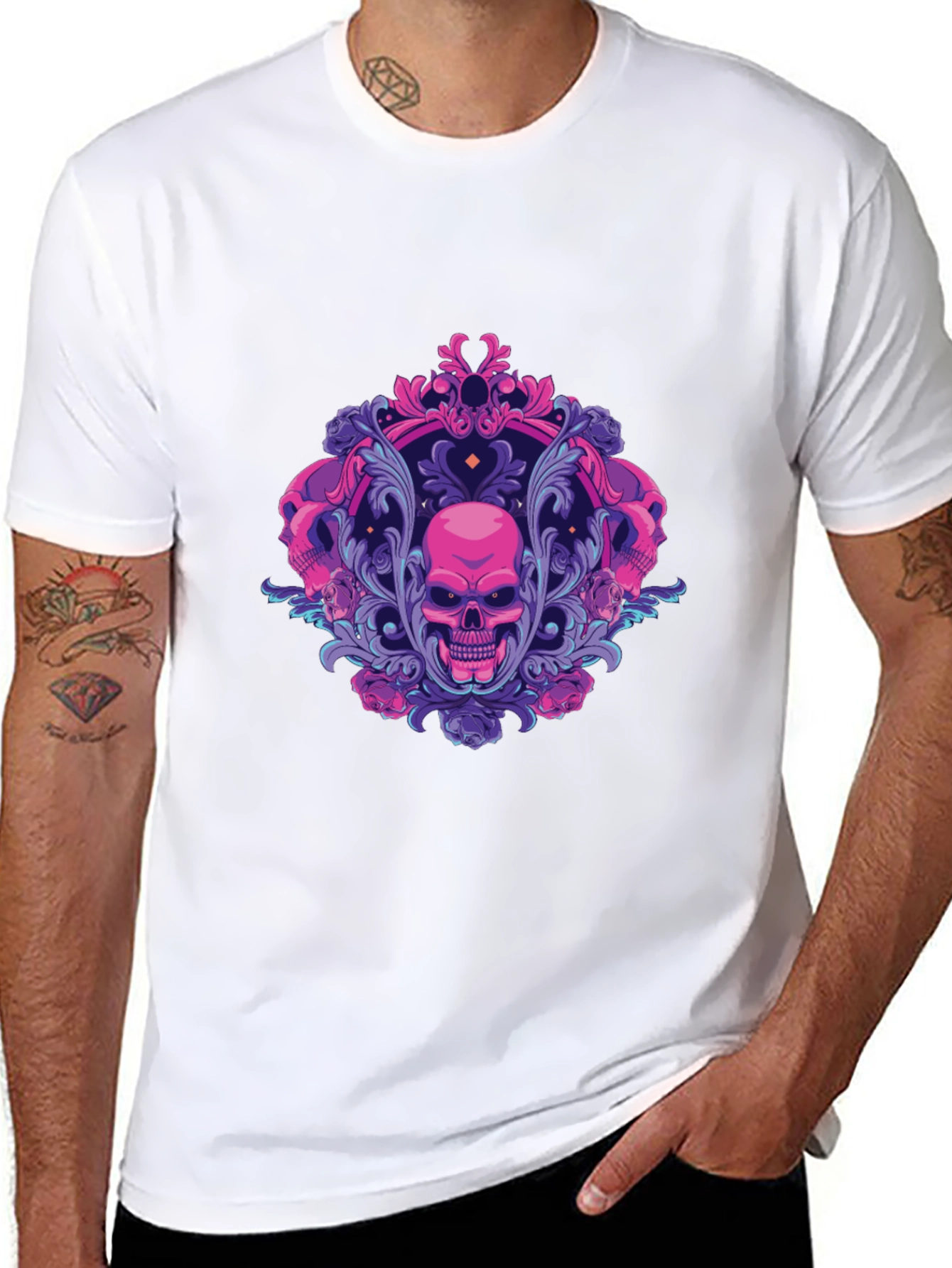 Skull Crown Graphic T-Shirt
