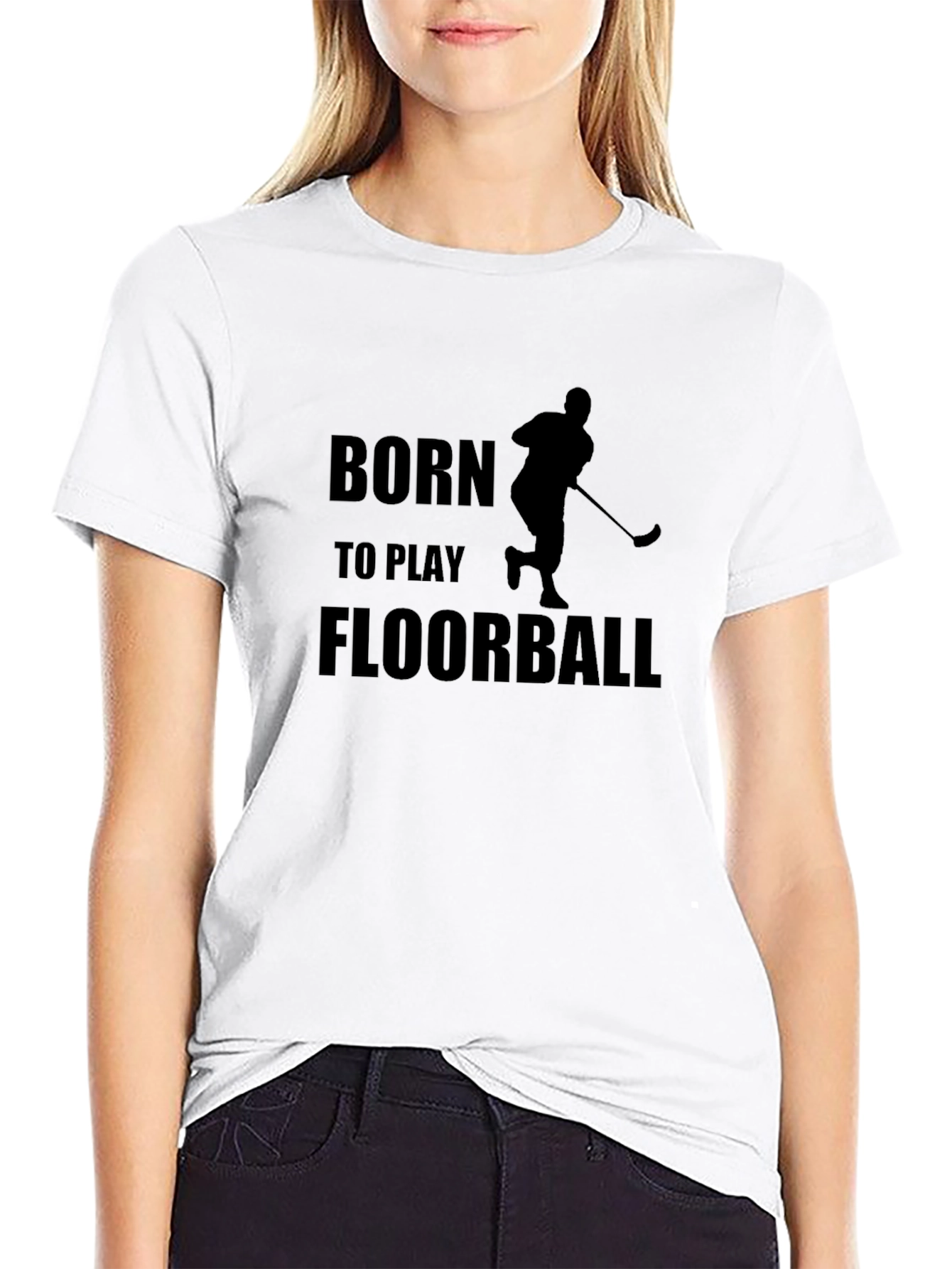 Born to Play Floorball T-Shirt