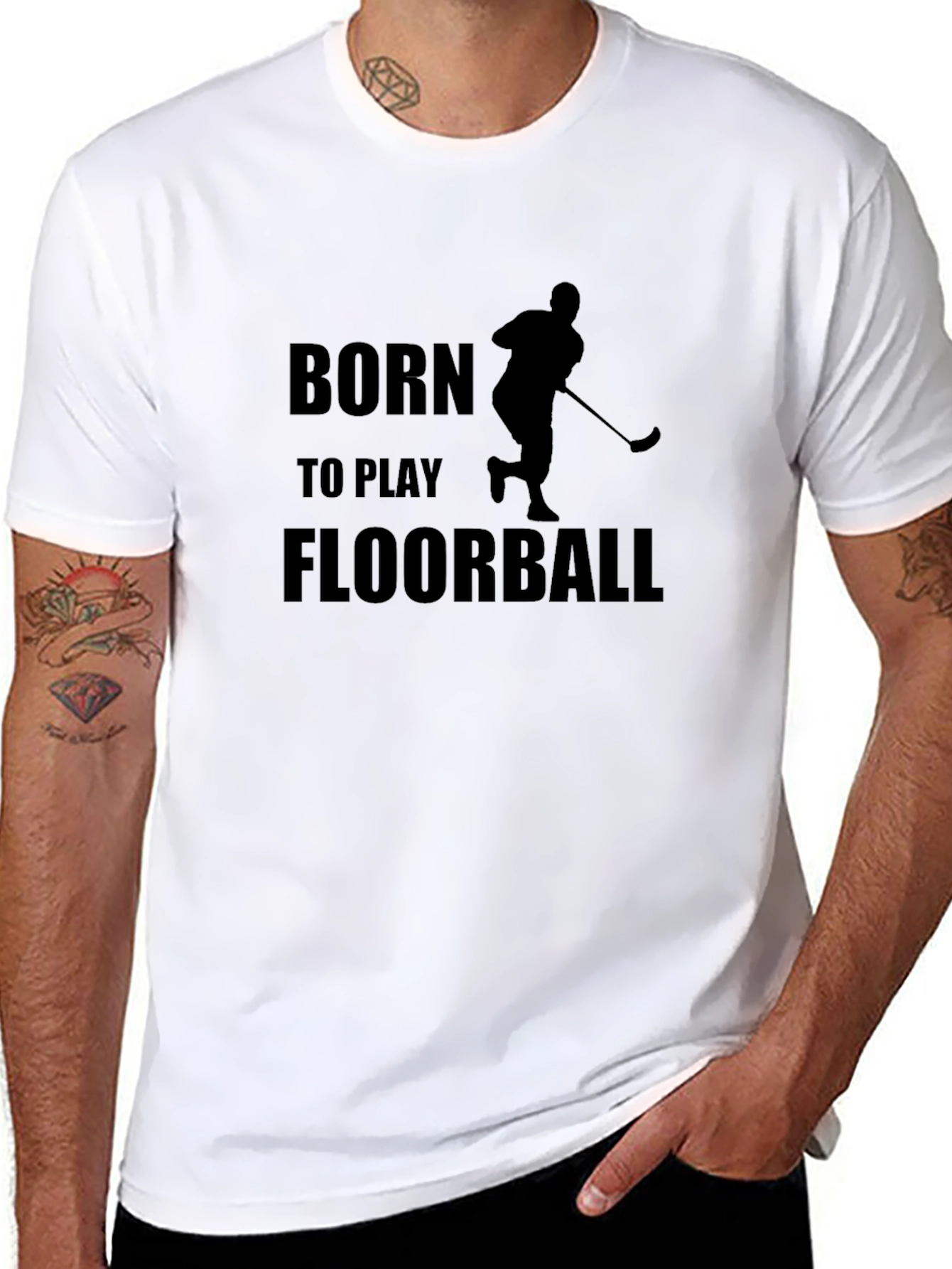 Born to Play Floorball T-Shirt