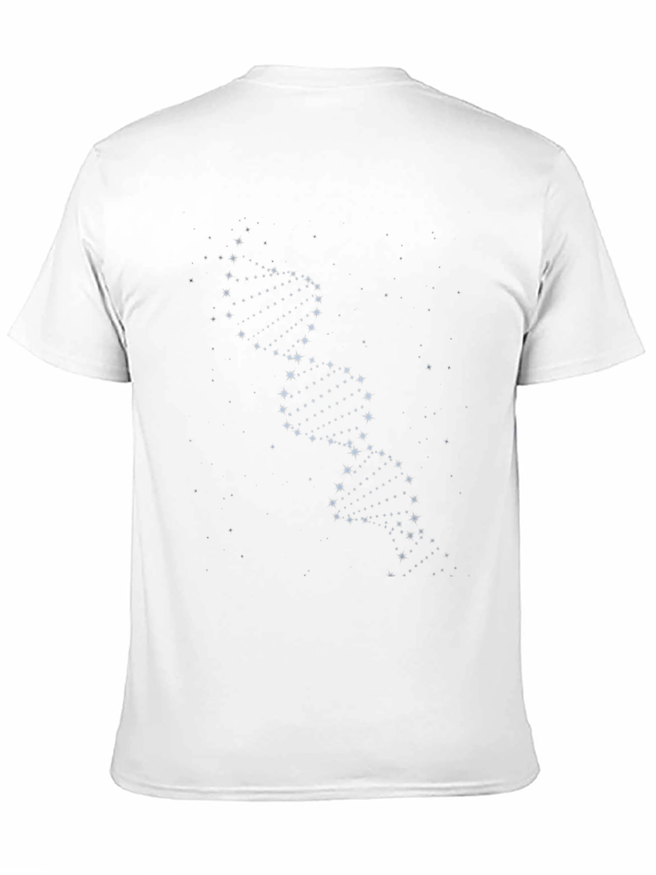 Starry Night DNA Graphic Tee - Black Crew Neck