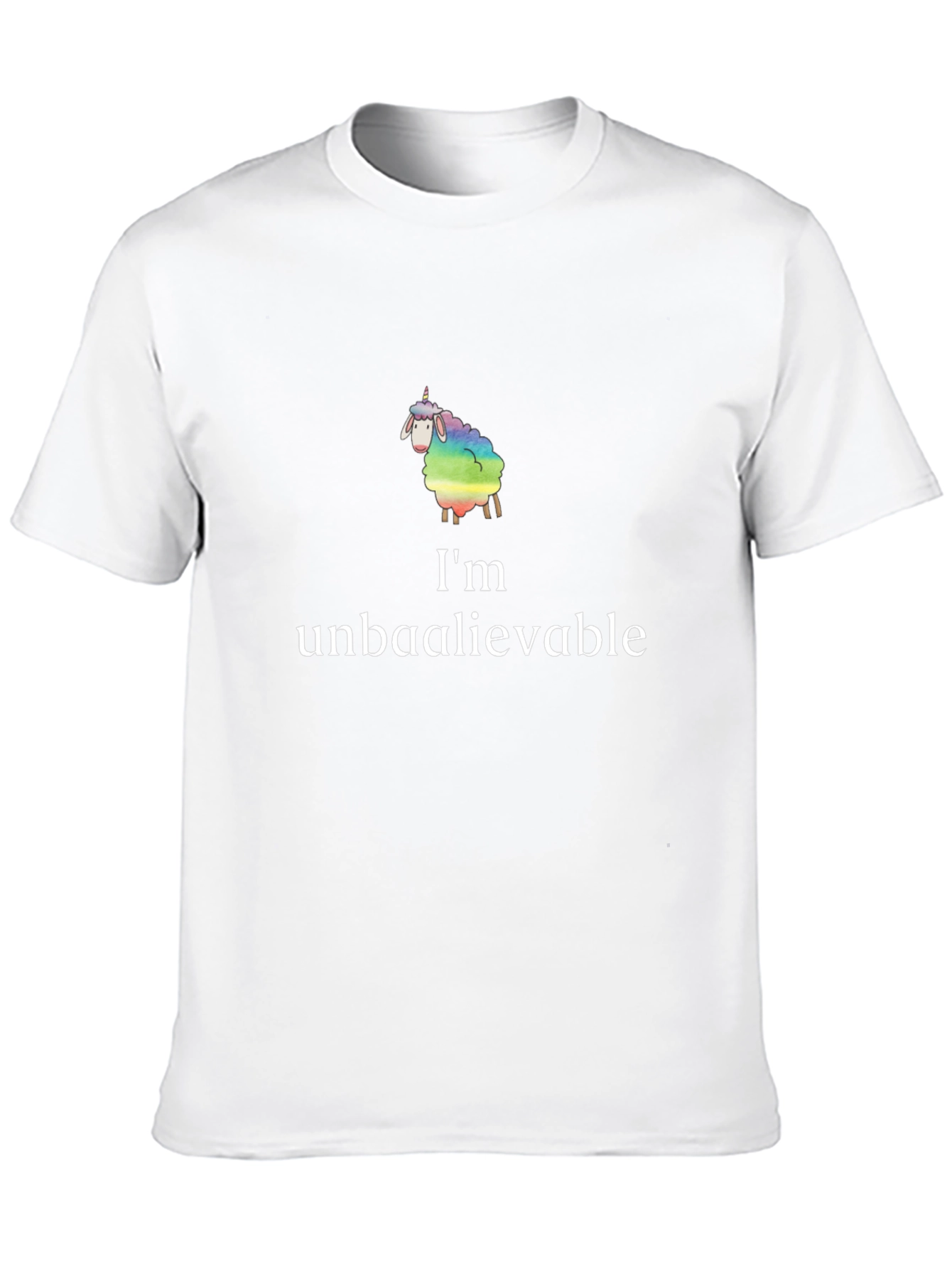 Unbaaaleivable Sheep Graphic T-Shirt