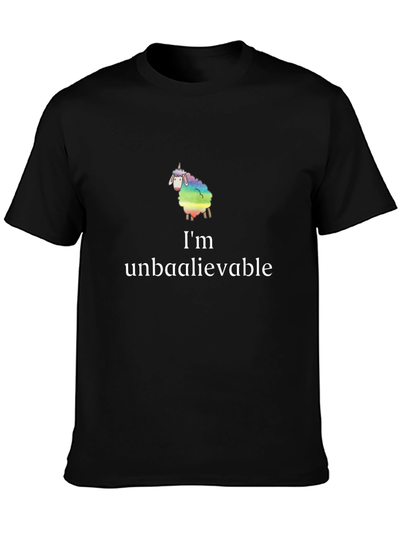 Unbaaaleivable Sheep Graphic T-Shirt