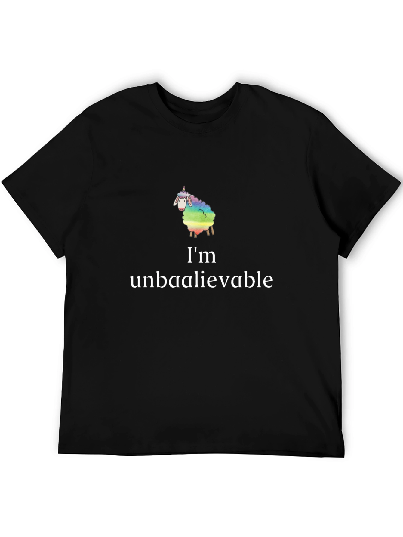 Unbaaaleivable Sheep Graphic T-Shirt