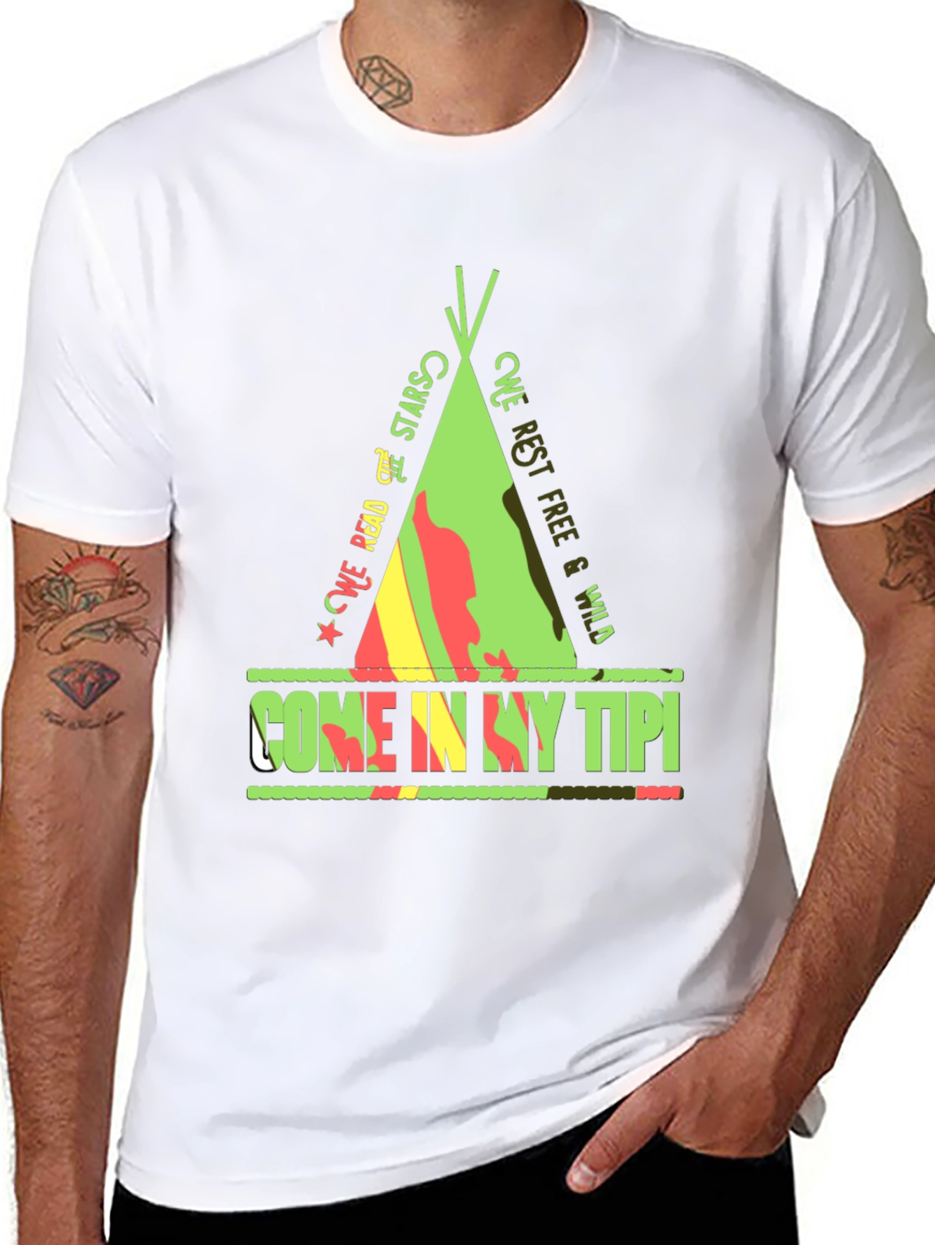 Come In My Tipi Graphic Tee